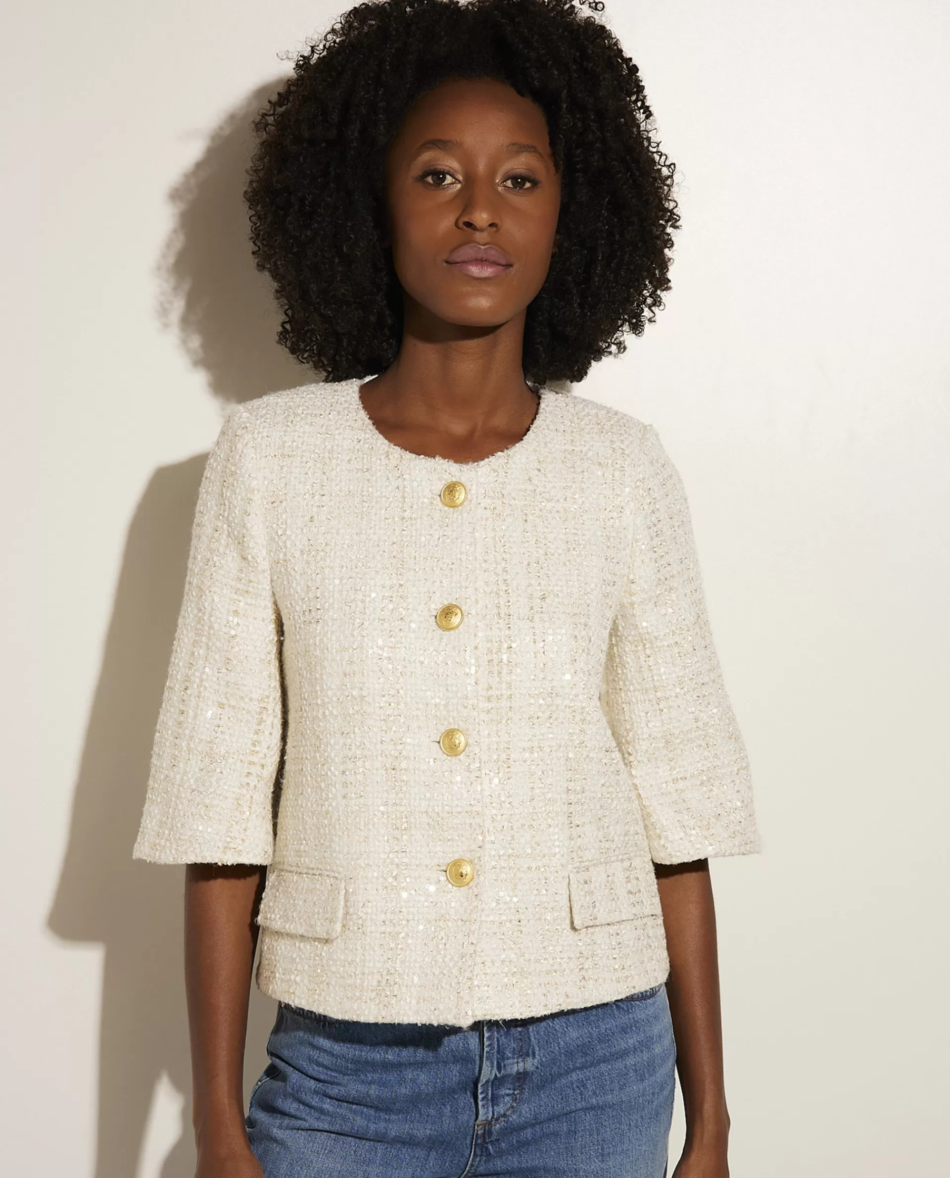 Sale Blazer Met Pailletten Vrouwen Blazers