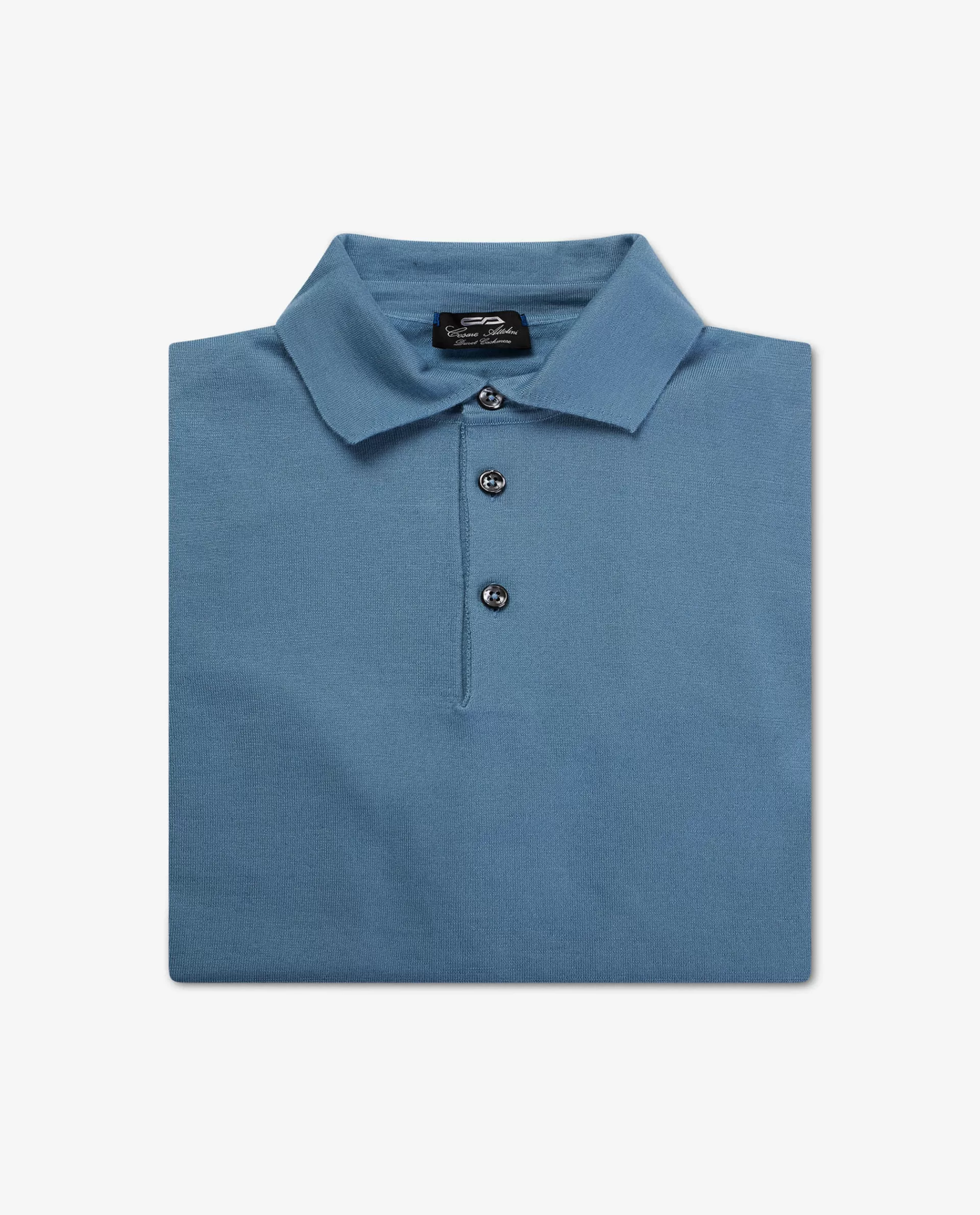 Shop Cashmere Polo Mannen Knitwear