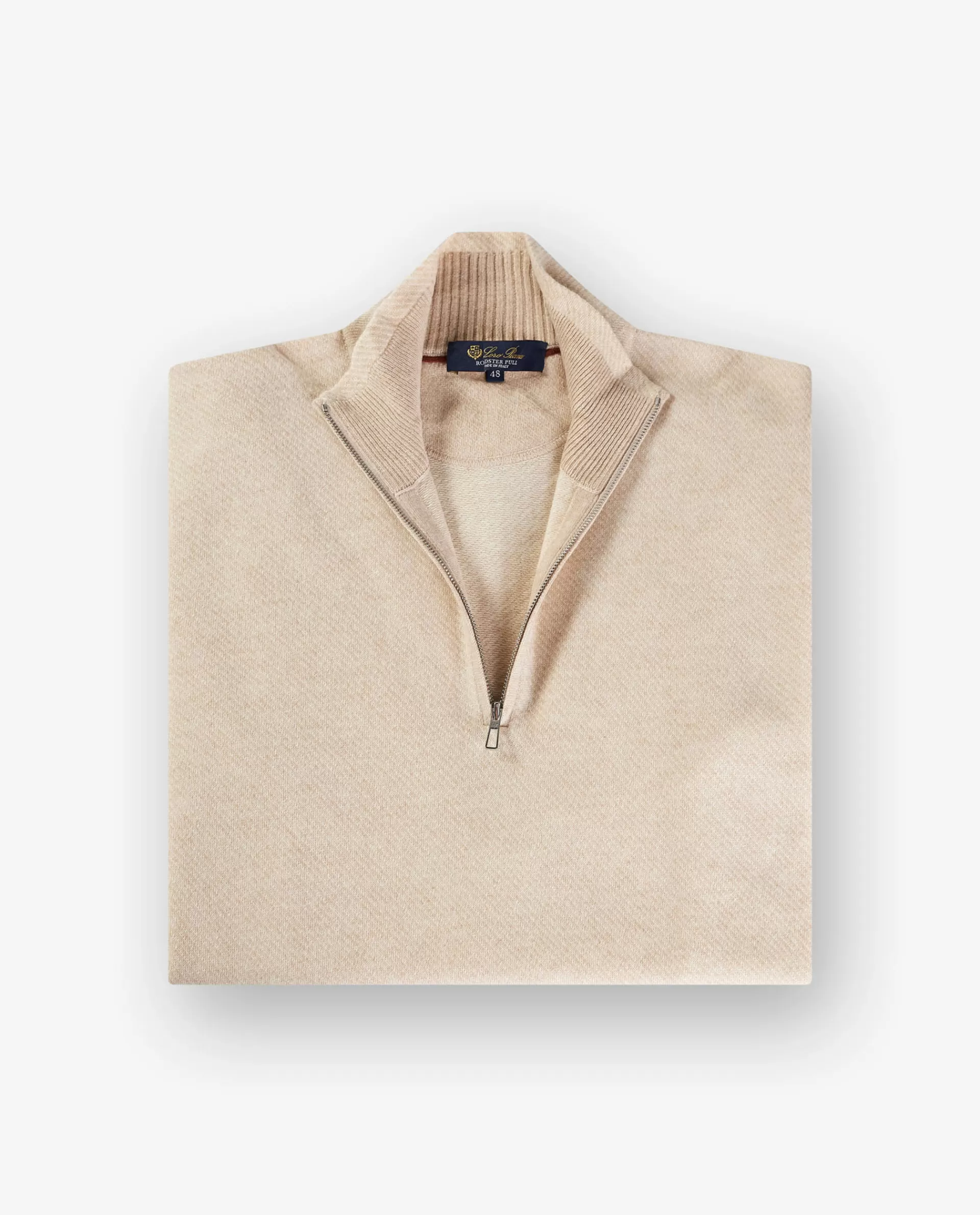 Outlet Cashmere Roadster Mezzocollo Sweater Mannen Knitwear