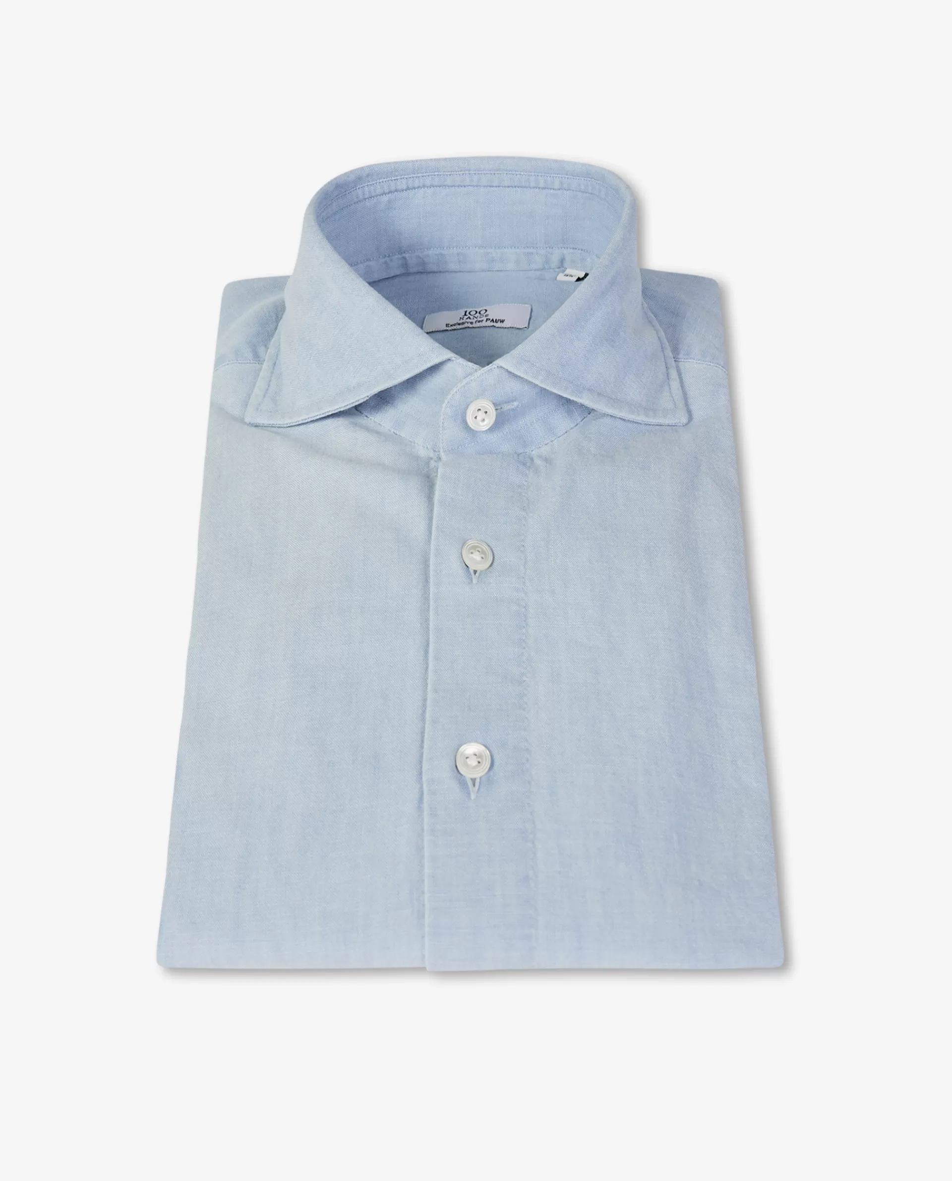 New Chambray Shirt Mannen Shirts
