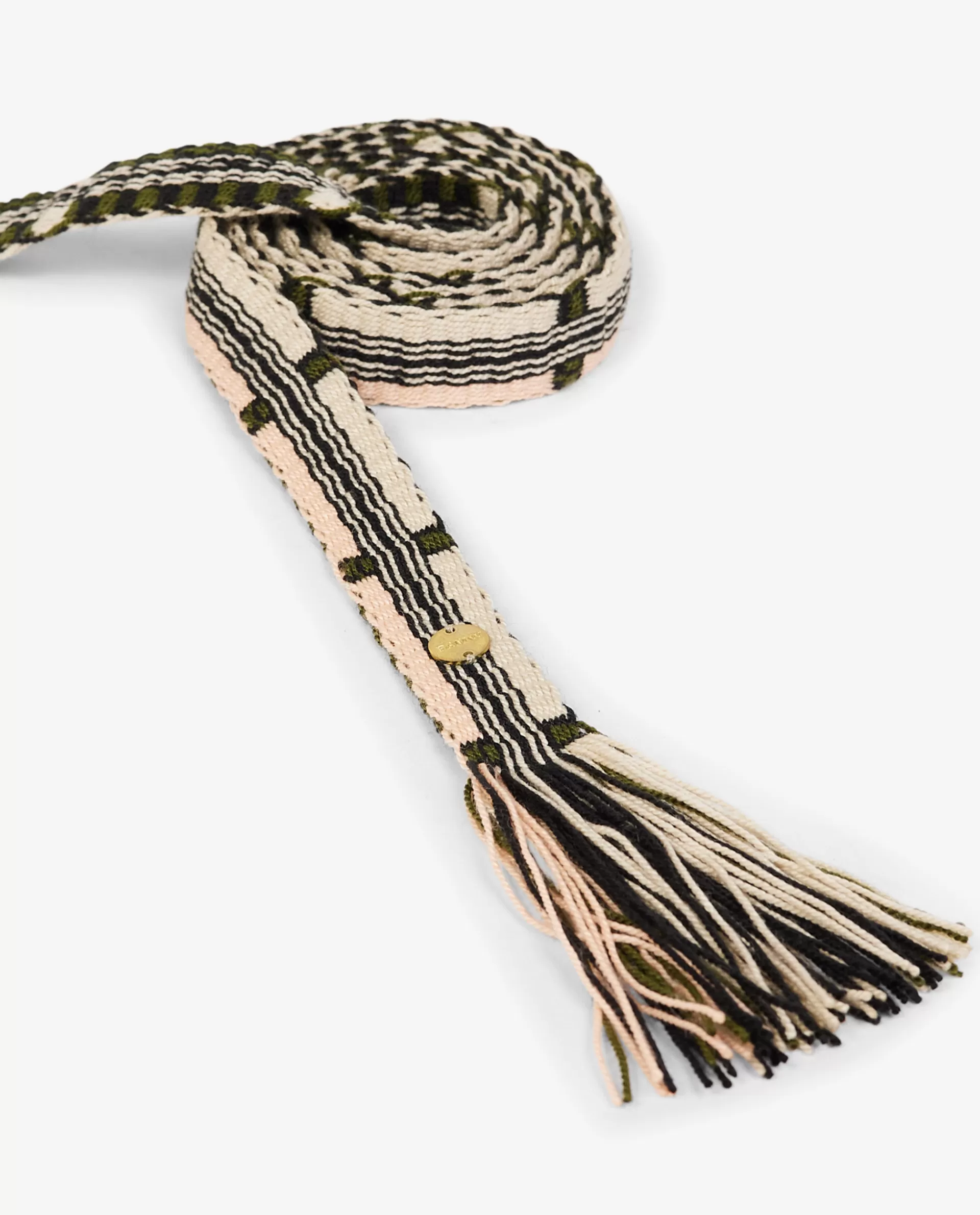 Fashion Dunne Geweven Riem Vrouwen Accessoires