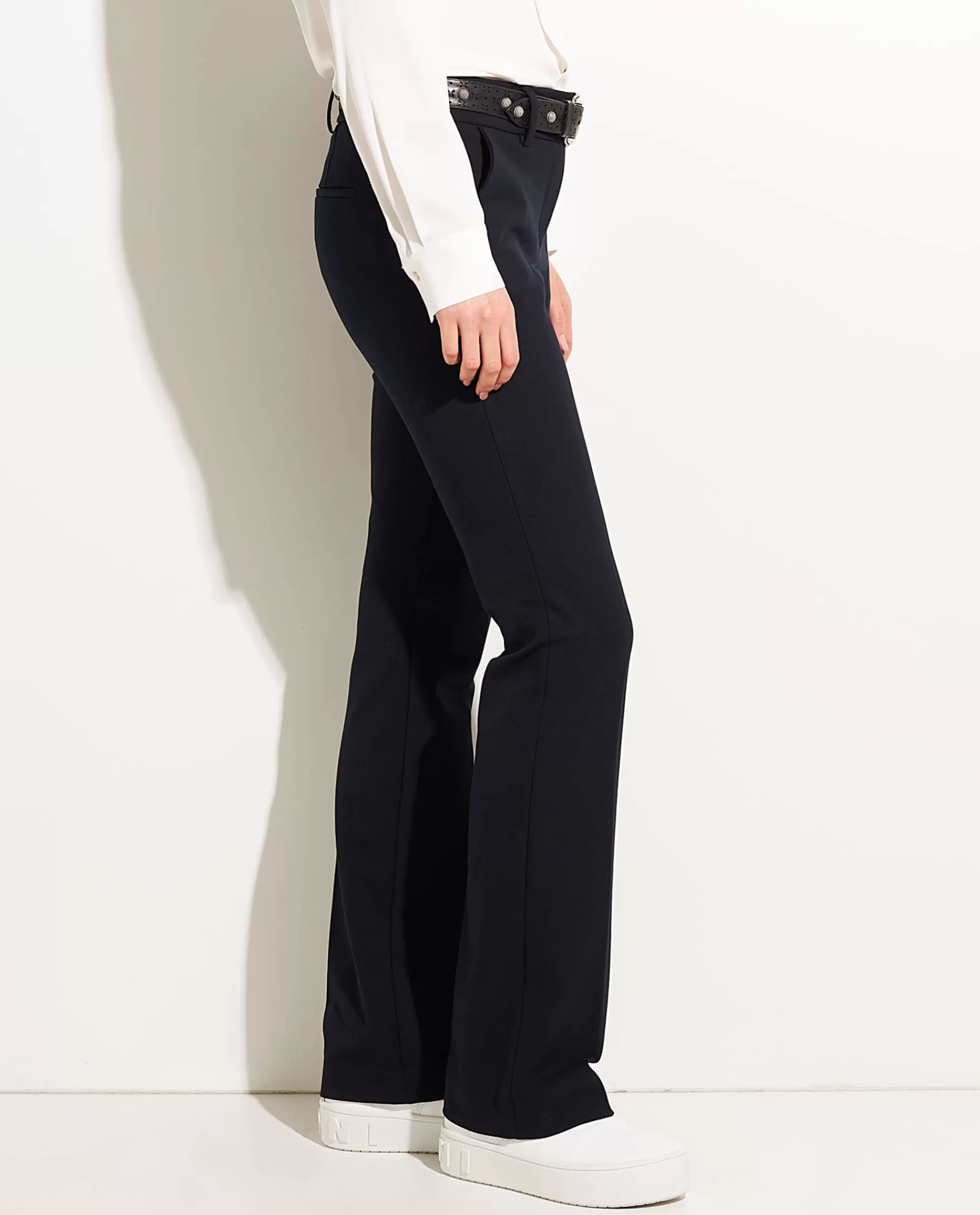 Clearance Flanellen Pantalon Vrouwen Broeken