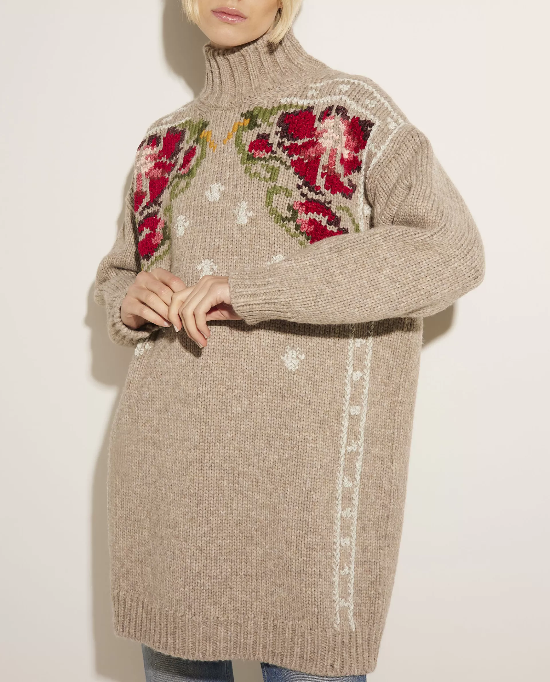 Cheap Gebreide Sweaterjurk Vrouwen Knitwear
