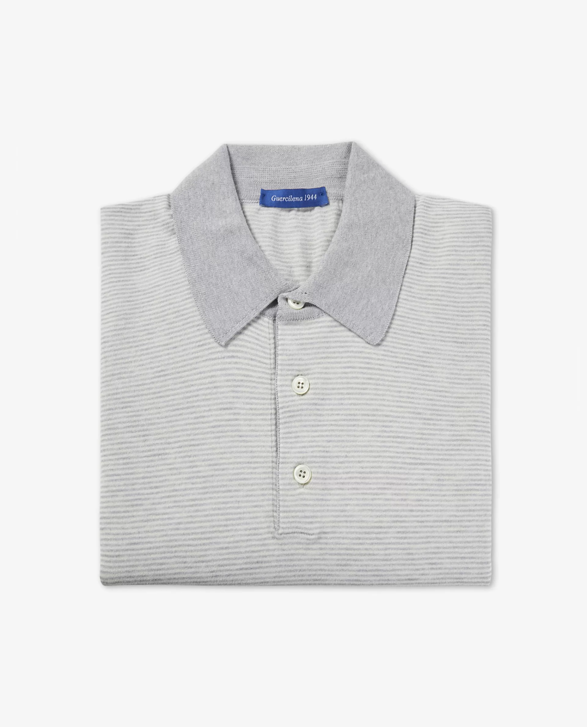 Outlet Gestreepte Polo Mannen Knitwear