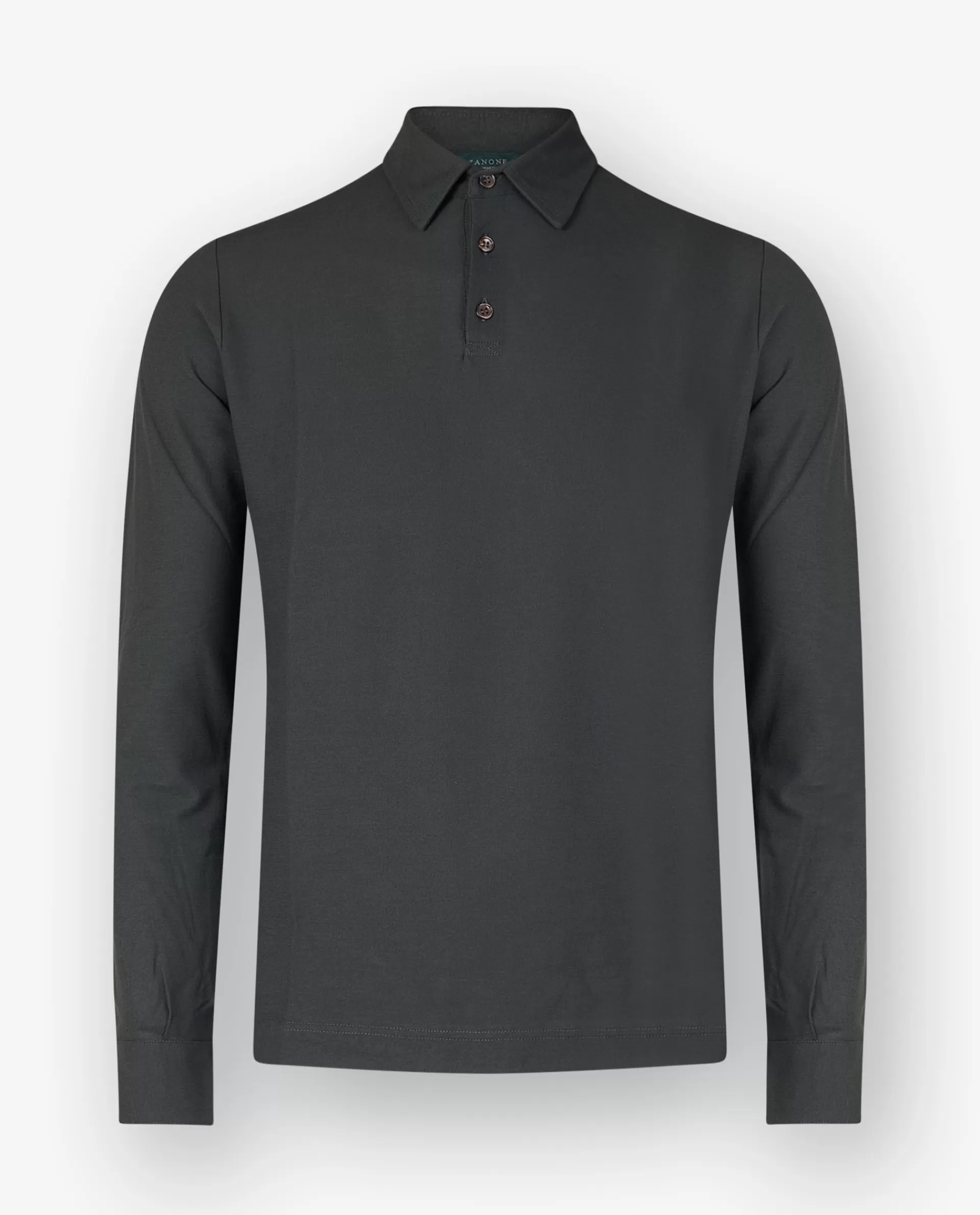Shop Ice Cotton Lange Mouw Polo Mannen Polo
