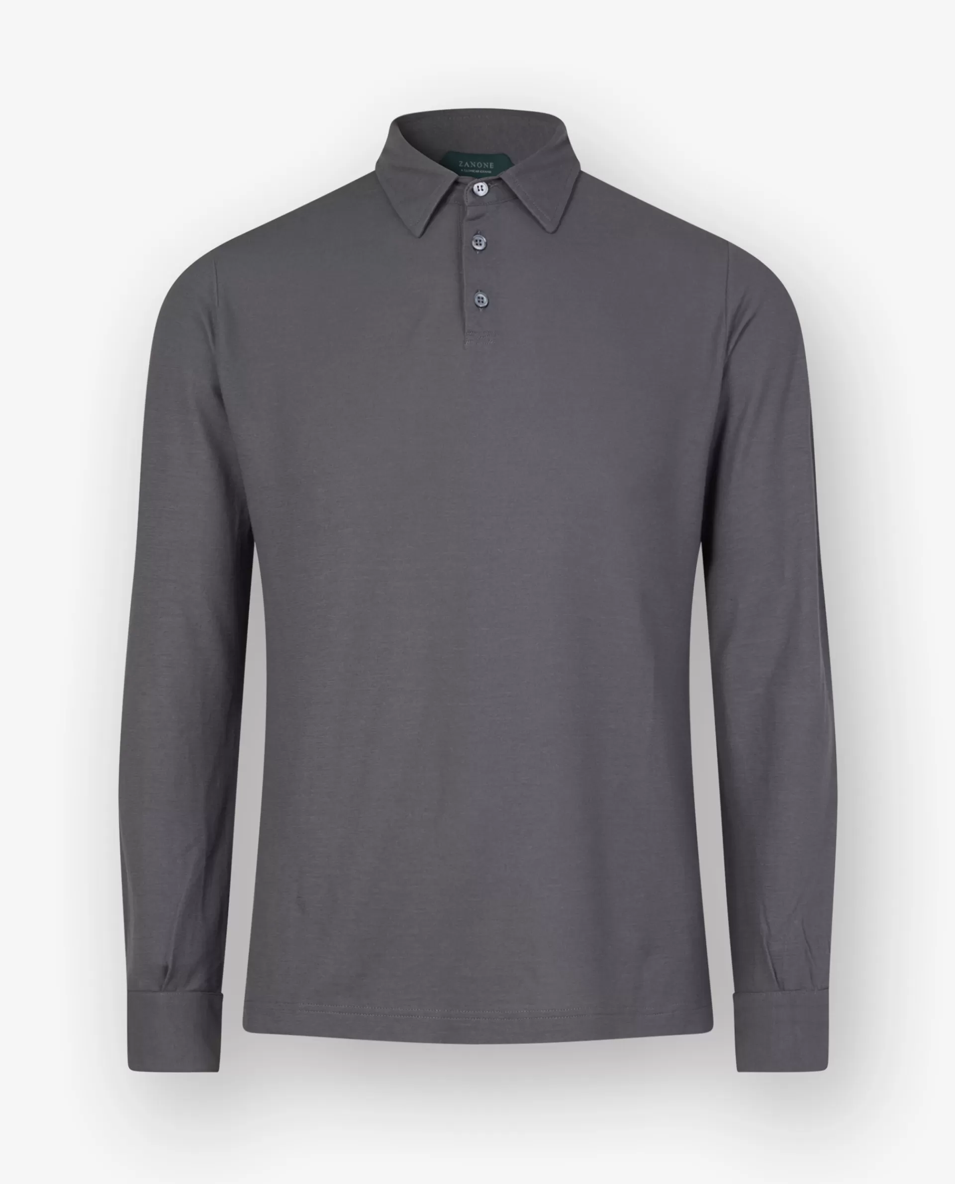 Sale Ice Cotton Lange Mouw Polo Mannen Polo