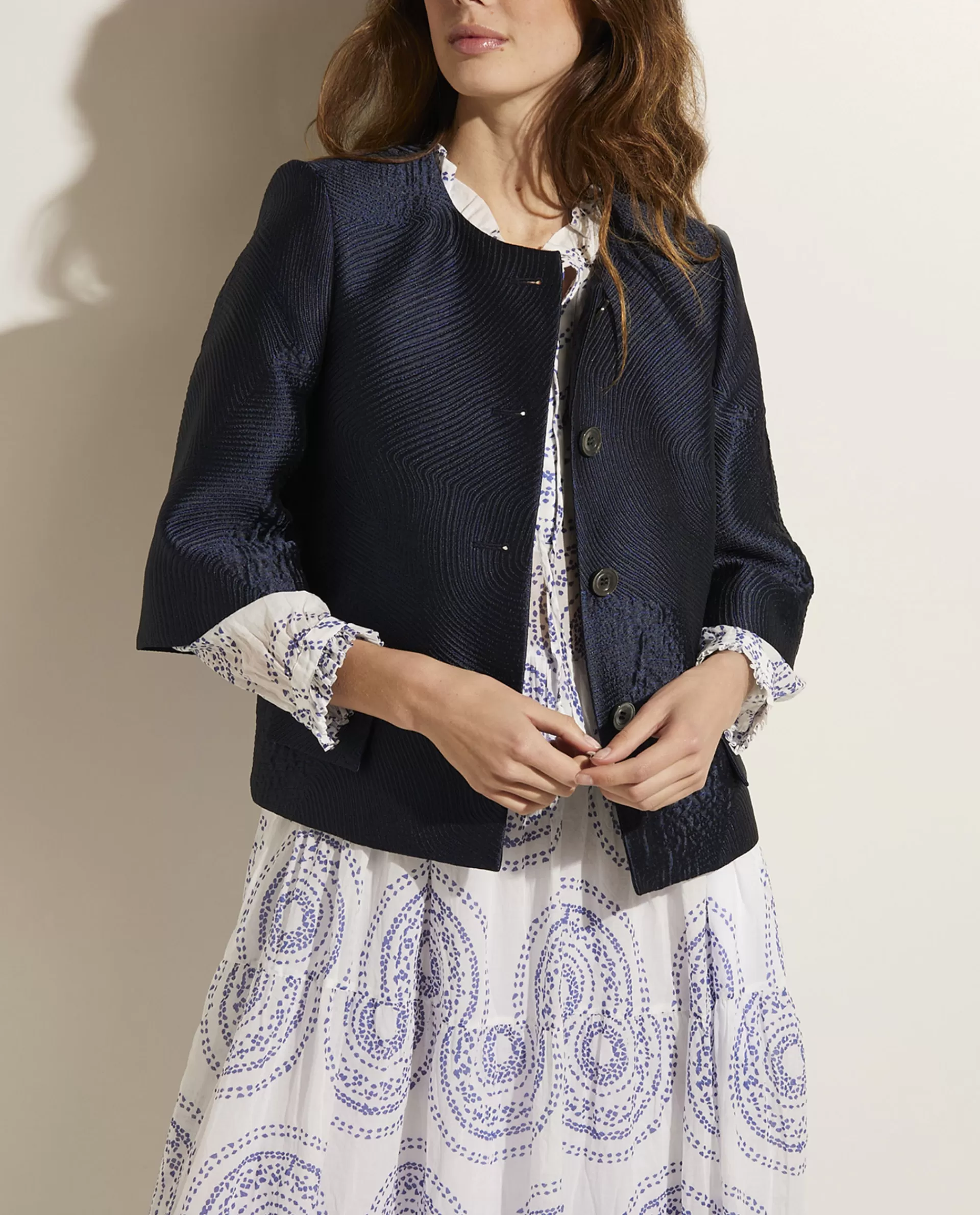 Online Jacquard Blazer Vrouwen Blazers
