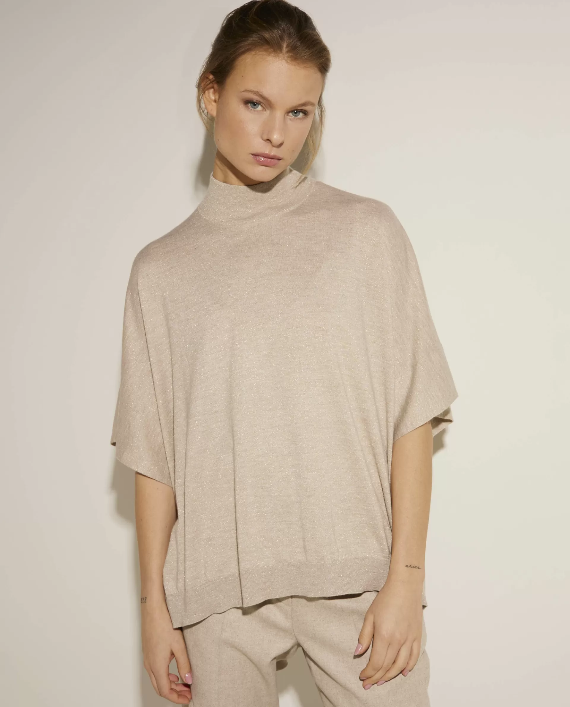 Store Kasjmier-Zijde Sweater Vrouwen Knitwear