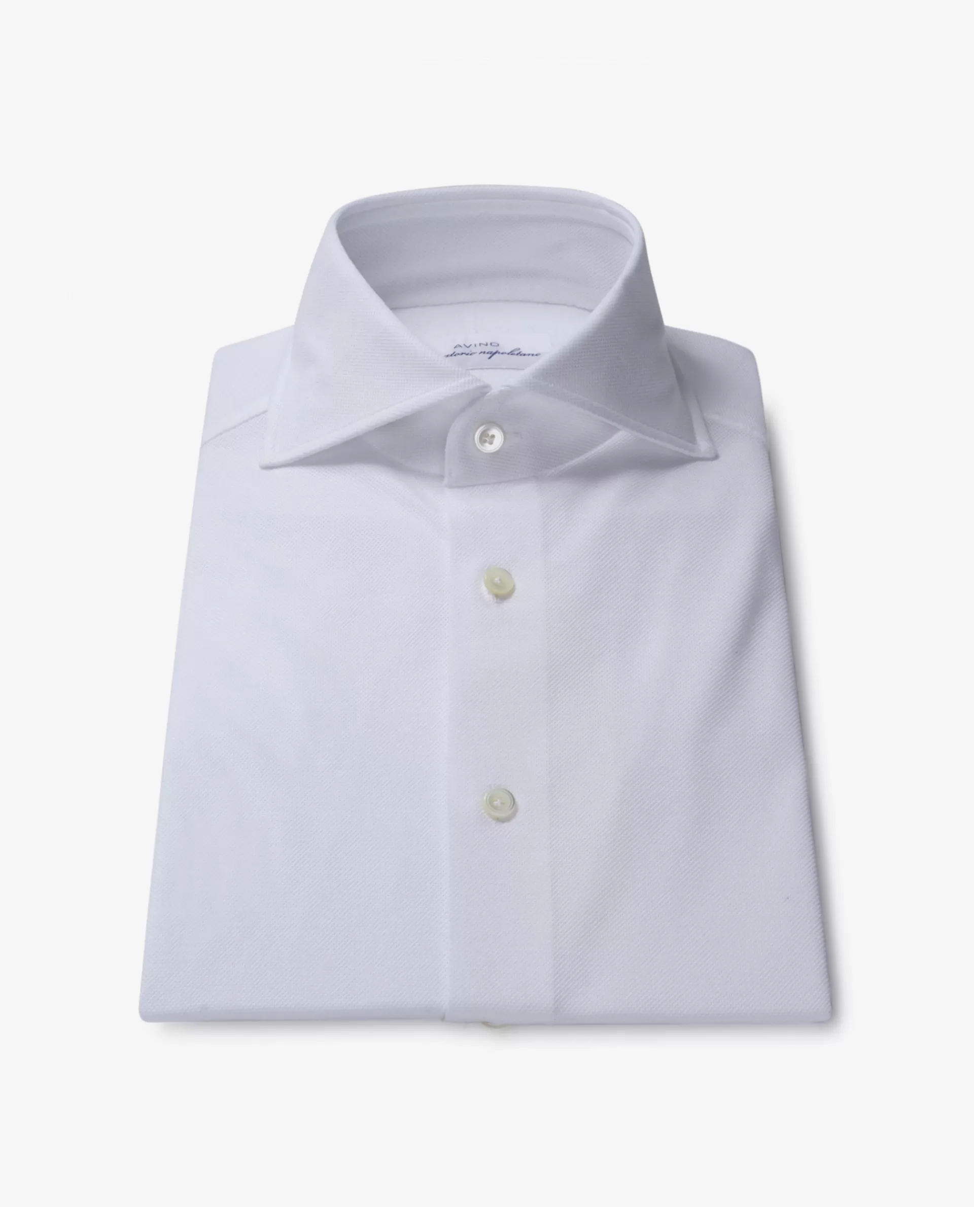 Store Katoenen Pique Shirt Mannen Shirts