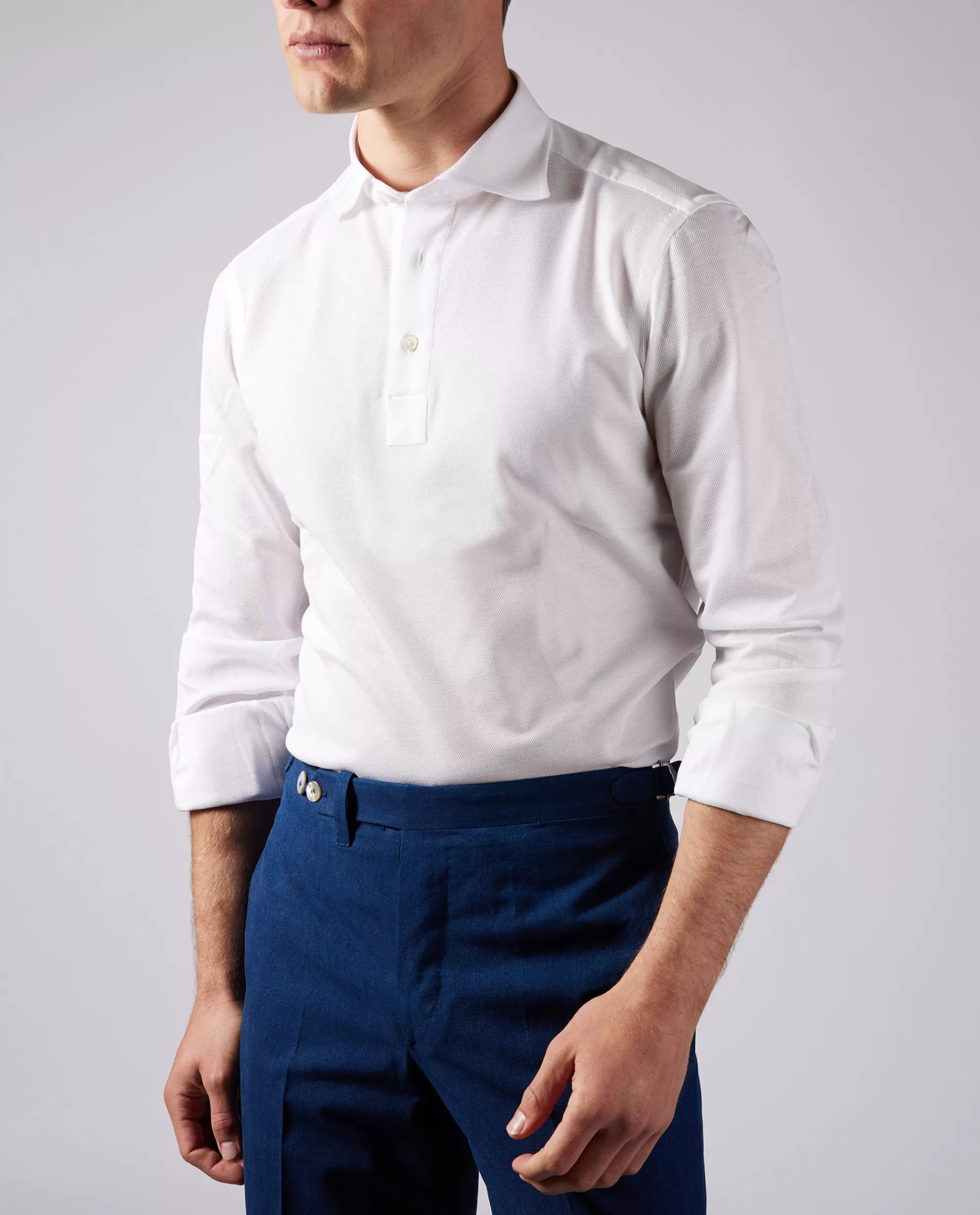 Flash Sale Katoenen Popover Mannen Shirts