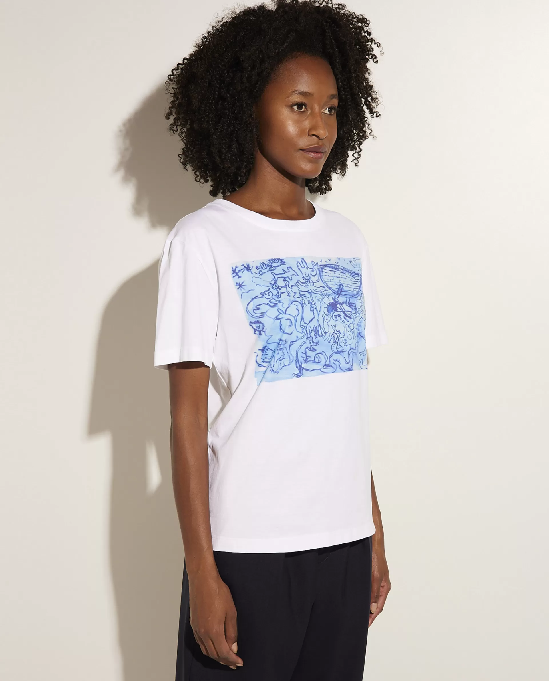 Shop Katoenen T-Shirt Vrouwen Tops