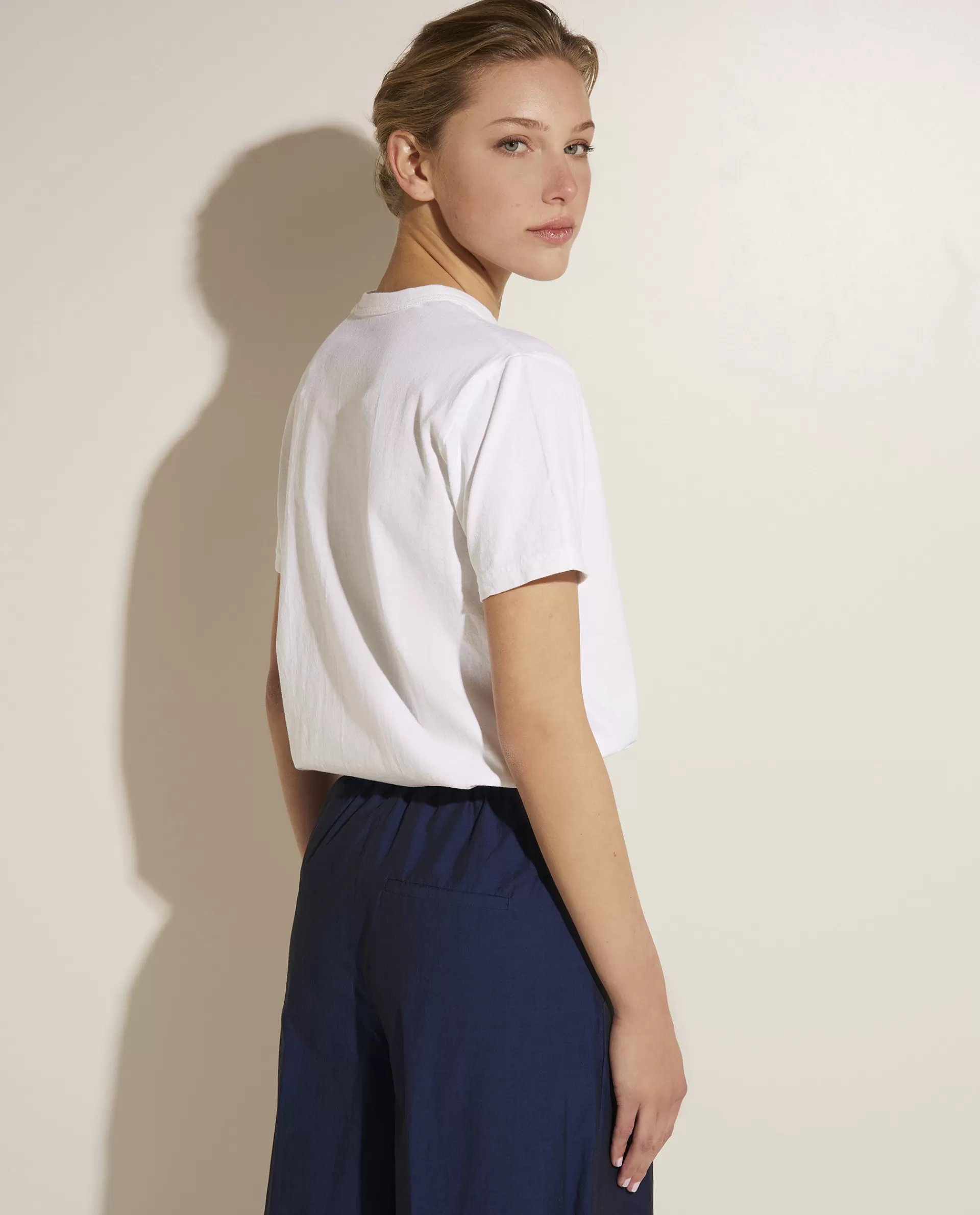Store Katoenen T-Shirt Vrouwen Tops