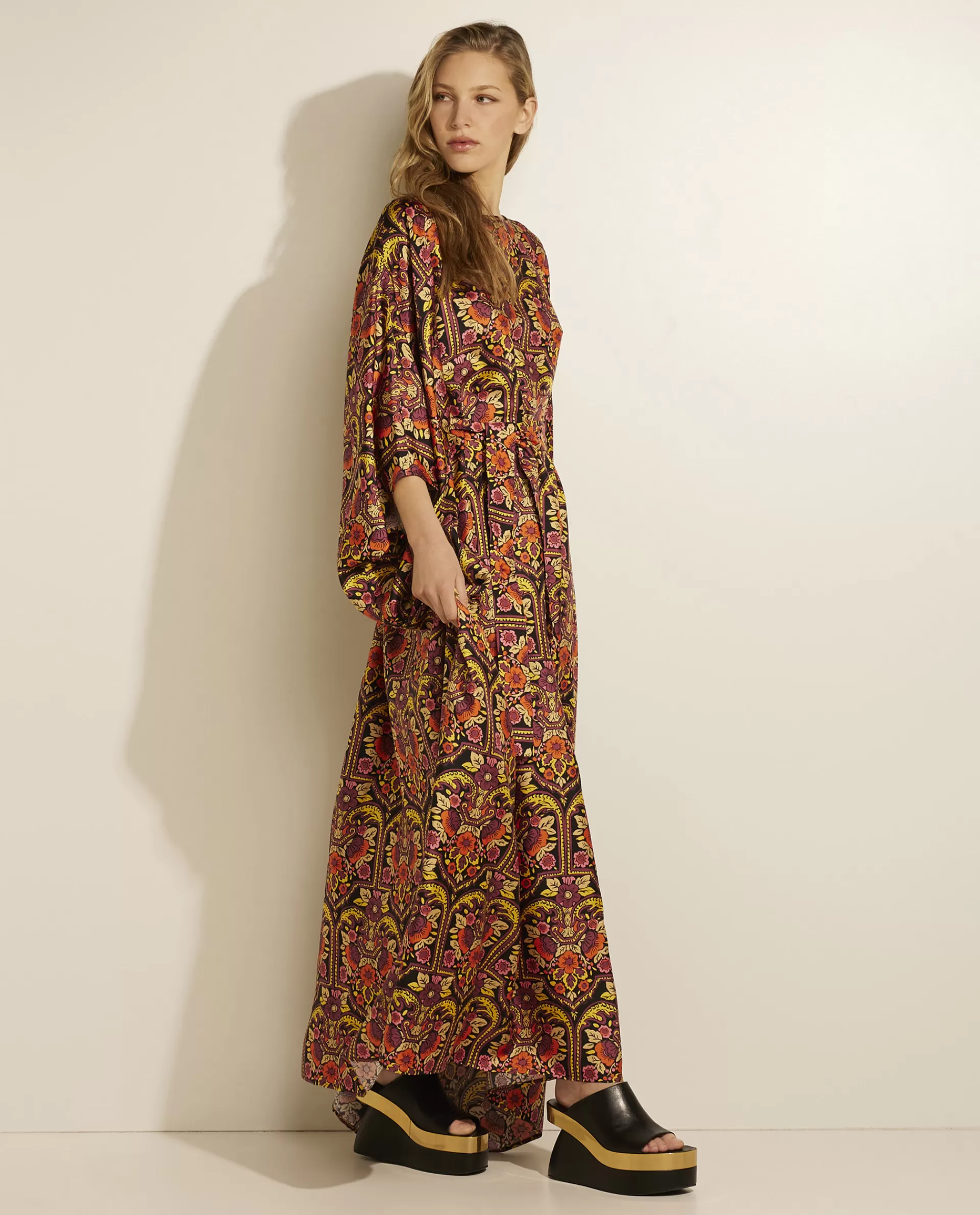 New Lange Kaftan Jurk Vrouwen Jurken