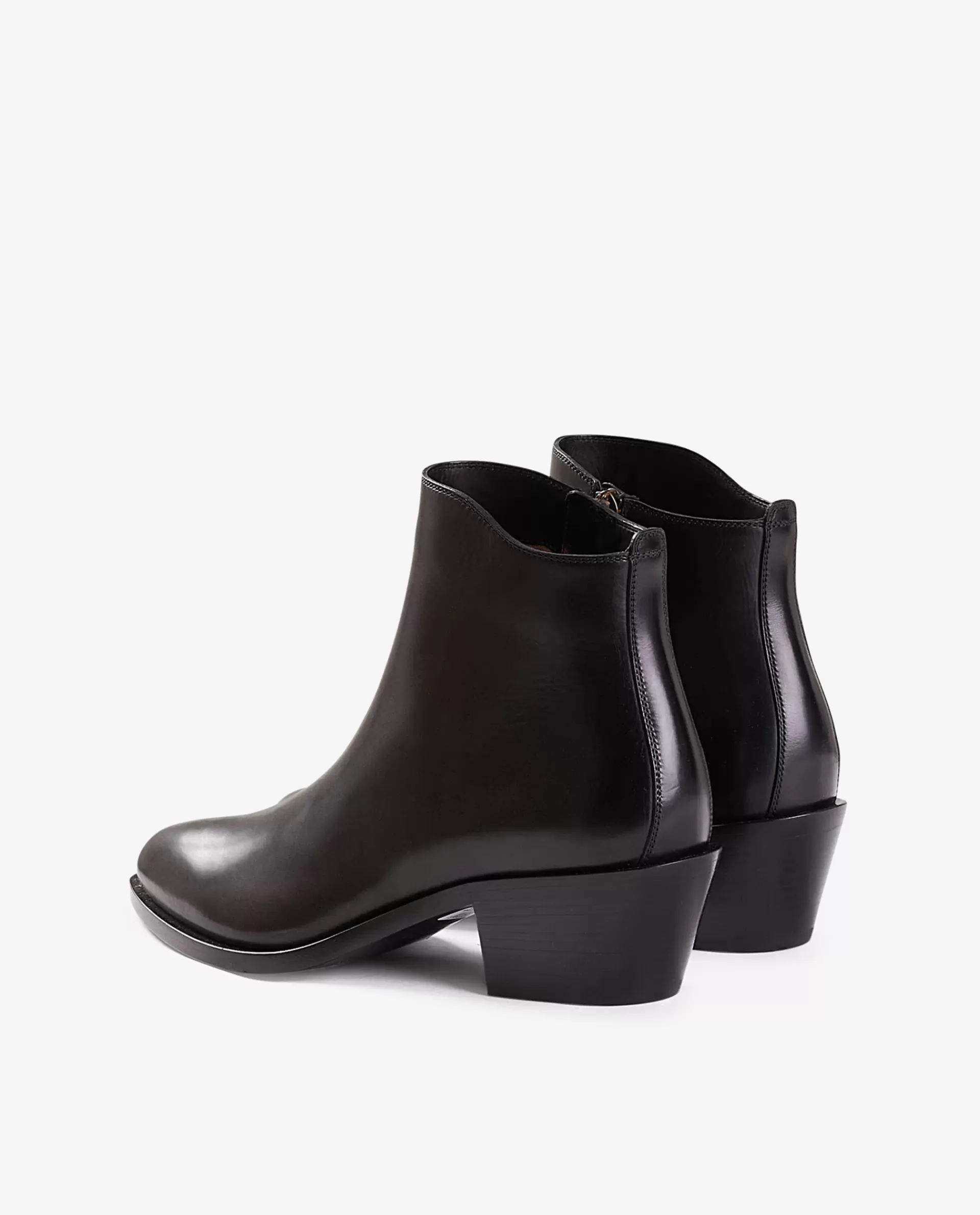 Online Leren Enkellaarzen Vrouwen Schoenen