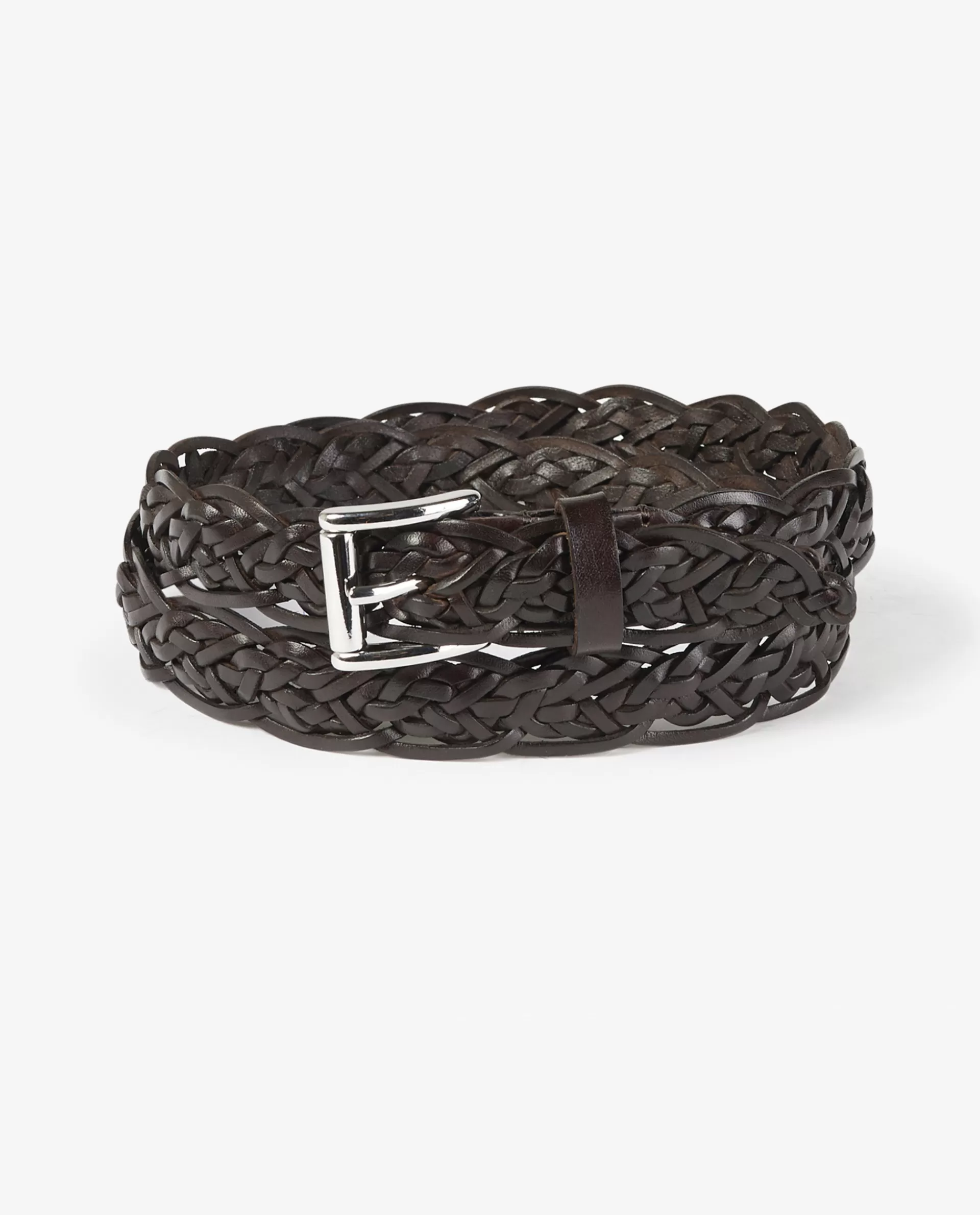 Fashion Leren Gevlochten Riem Mannen Riemen