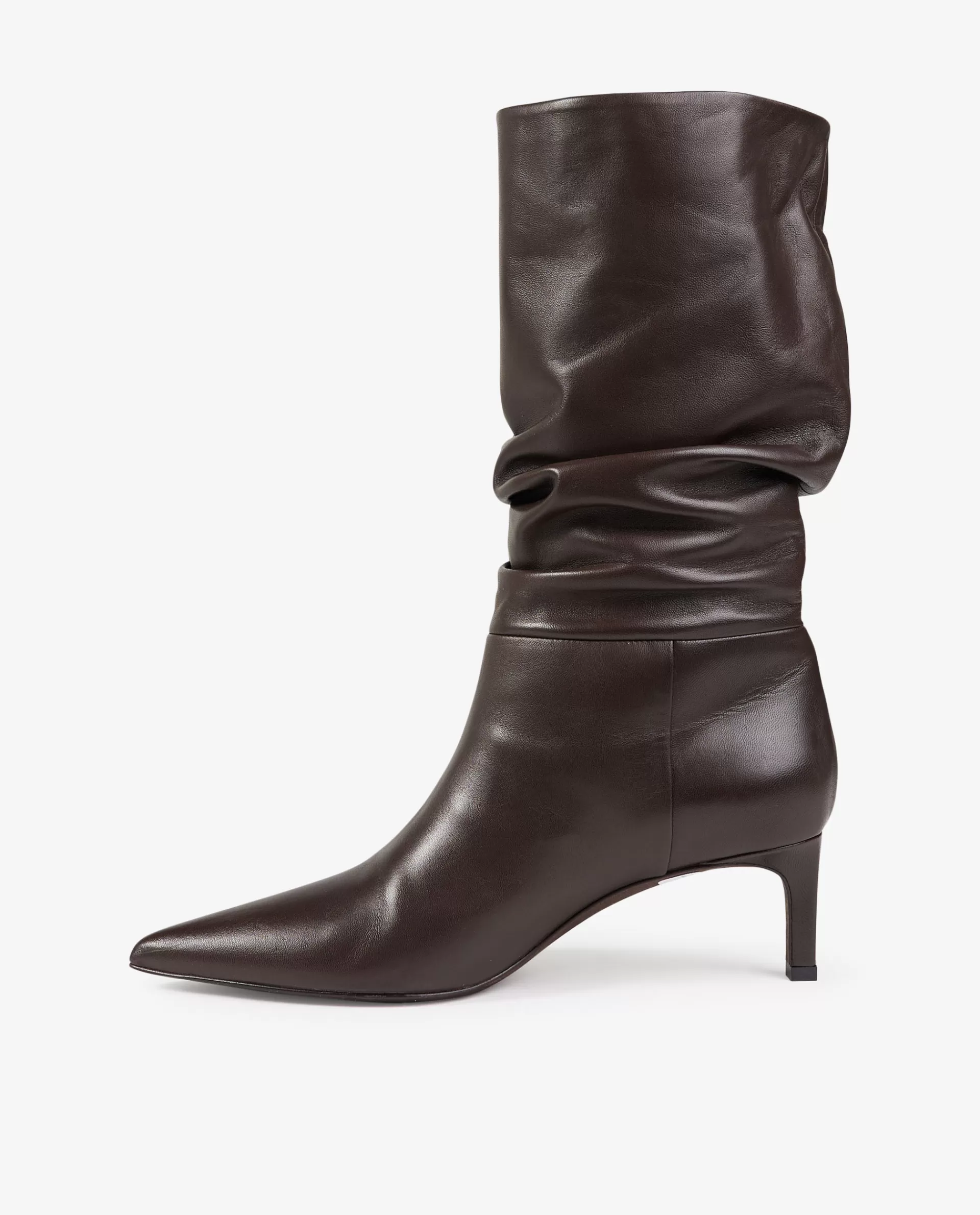 Shop Leren Laarzen Met Hak Vrouwen Schoenen