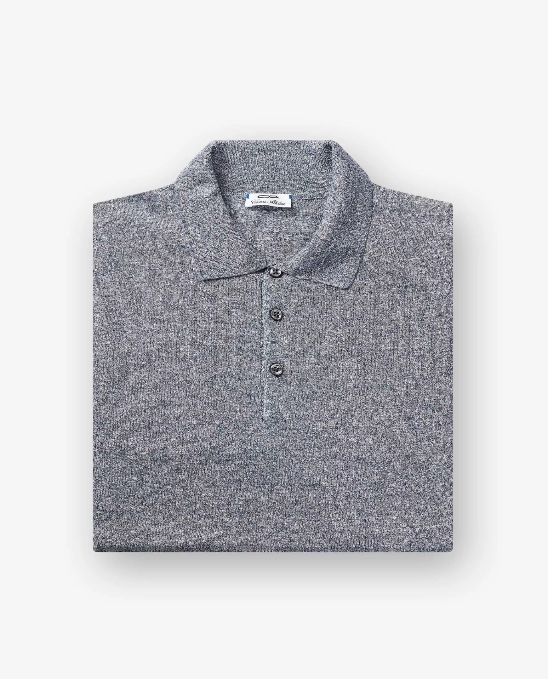 New Linnen Katoenen Polo Mannen Knitwear