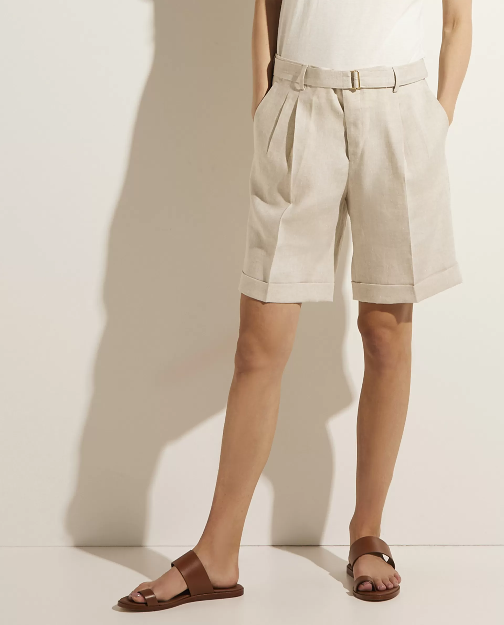 Clearance Linnen Shorts Vrouwen Broeken