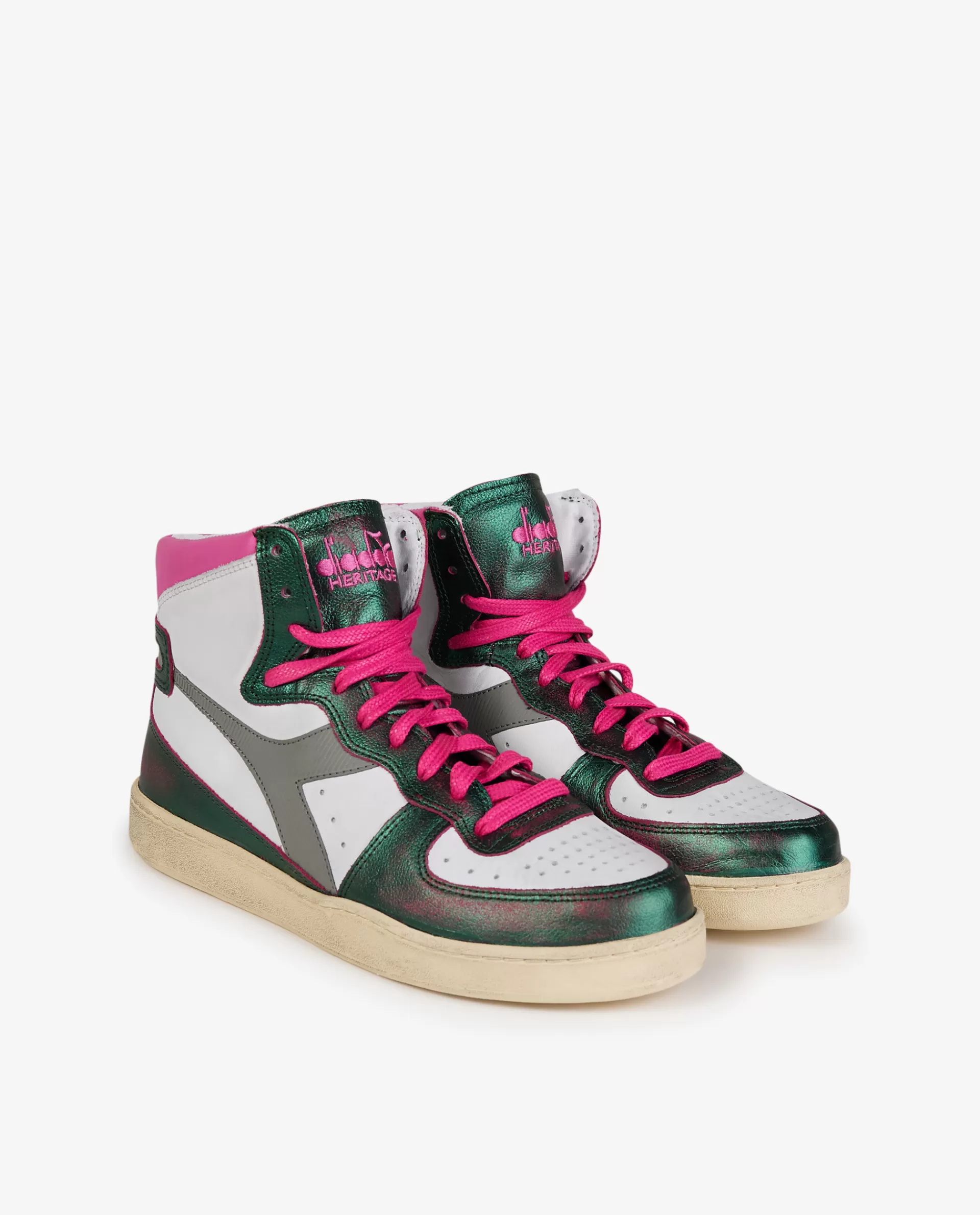 Discount Mi Basket Used Leren Sneakers Vrouwen Schoenen
