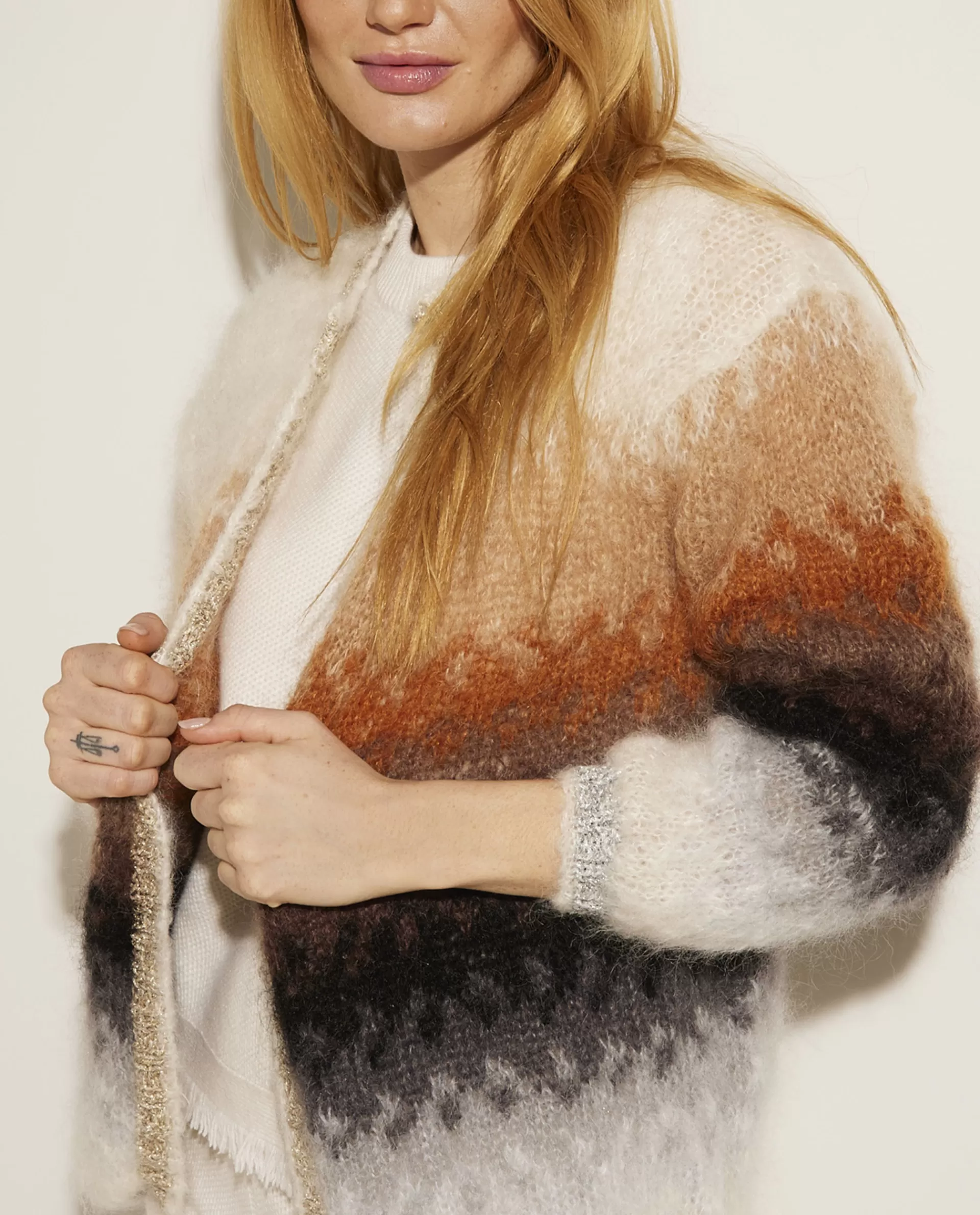 New Mohair Vest Vrouwen Knitwear