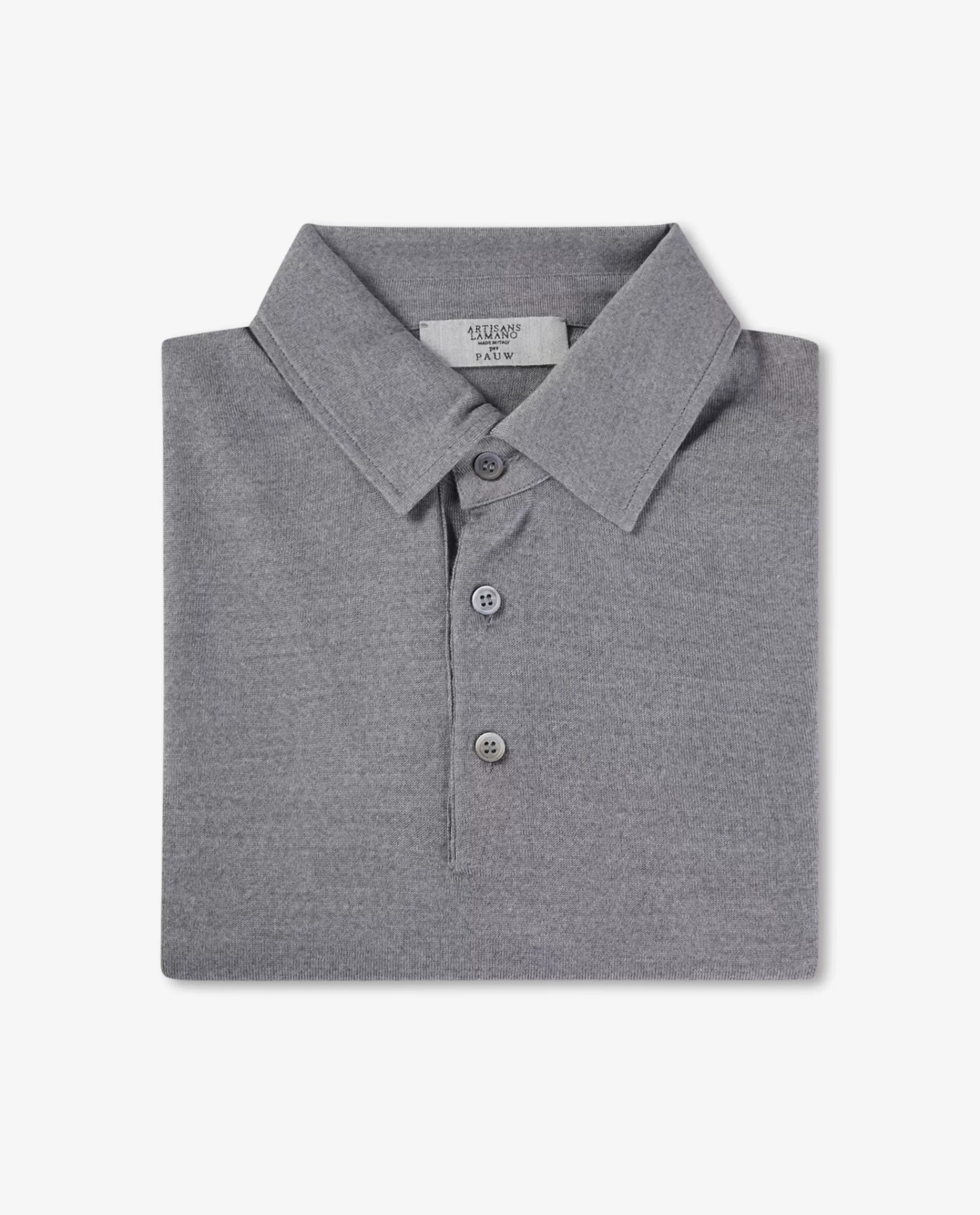 Clearance Polo Met Lange Mouwen Mannen Knitwear