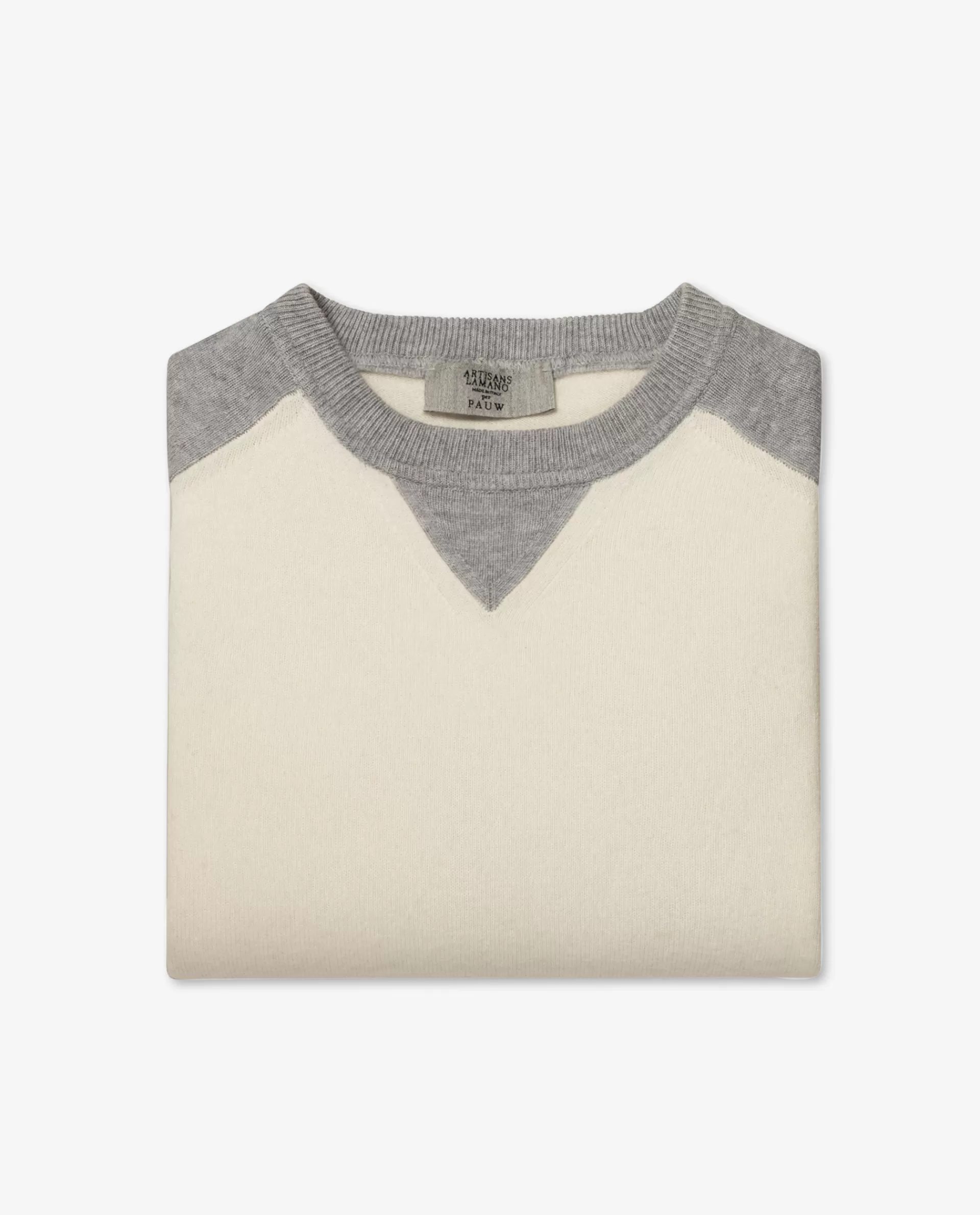 Outlet Raglan Trui Mannen Knitwear