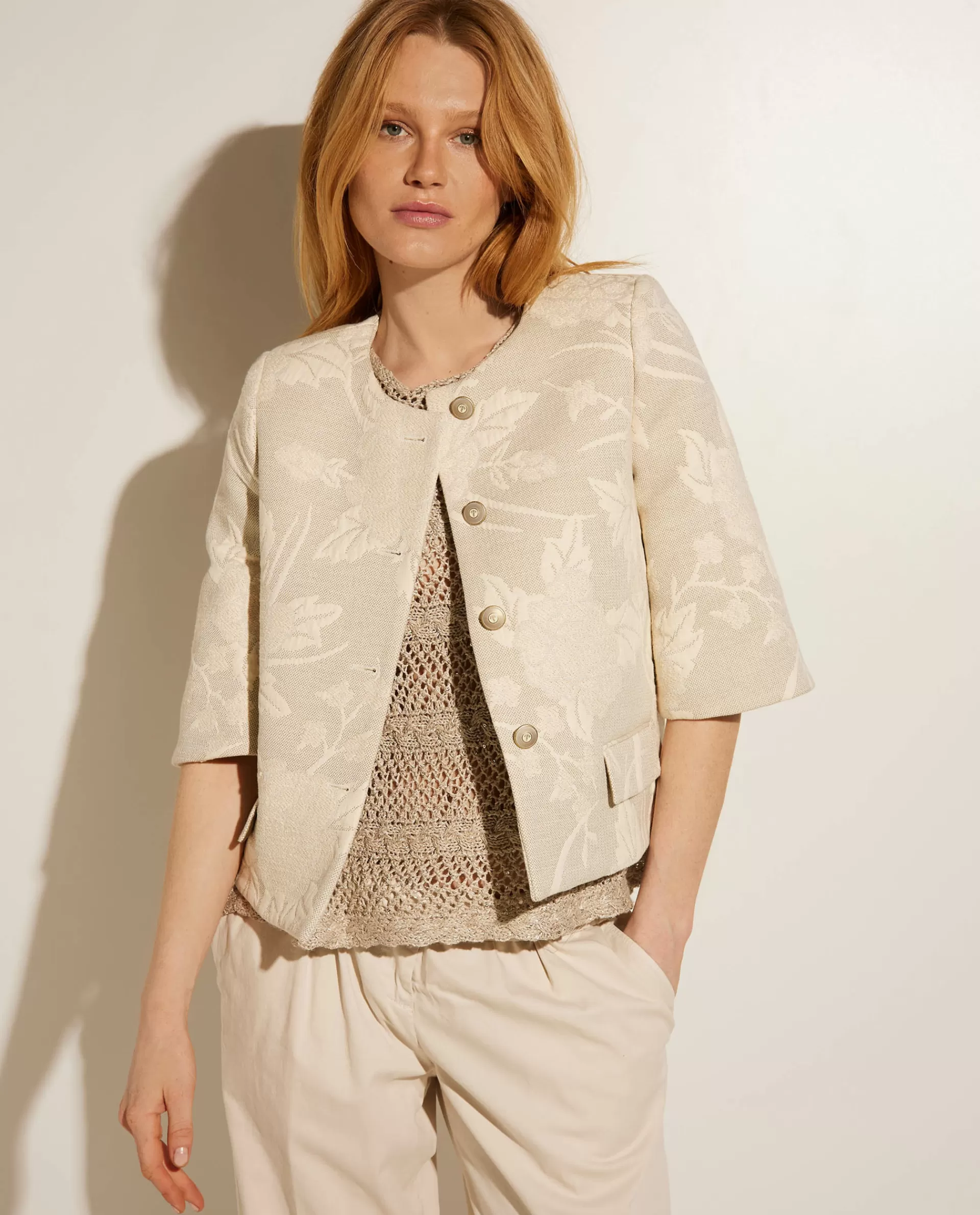 Flash Sale Ruim Vallend Katoenen Jasje Vrouwen Blazers