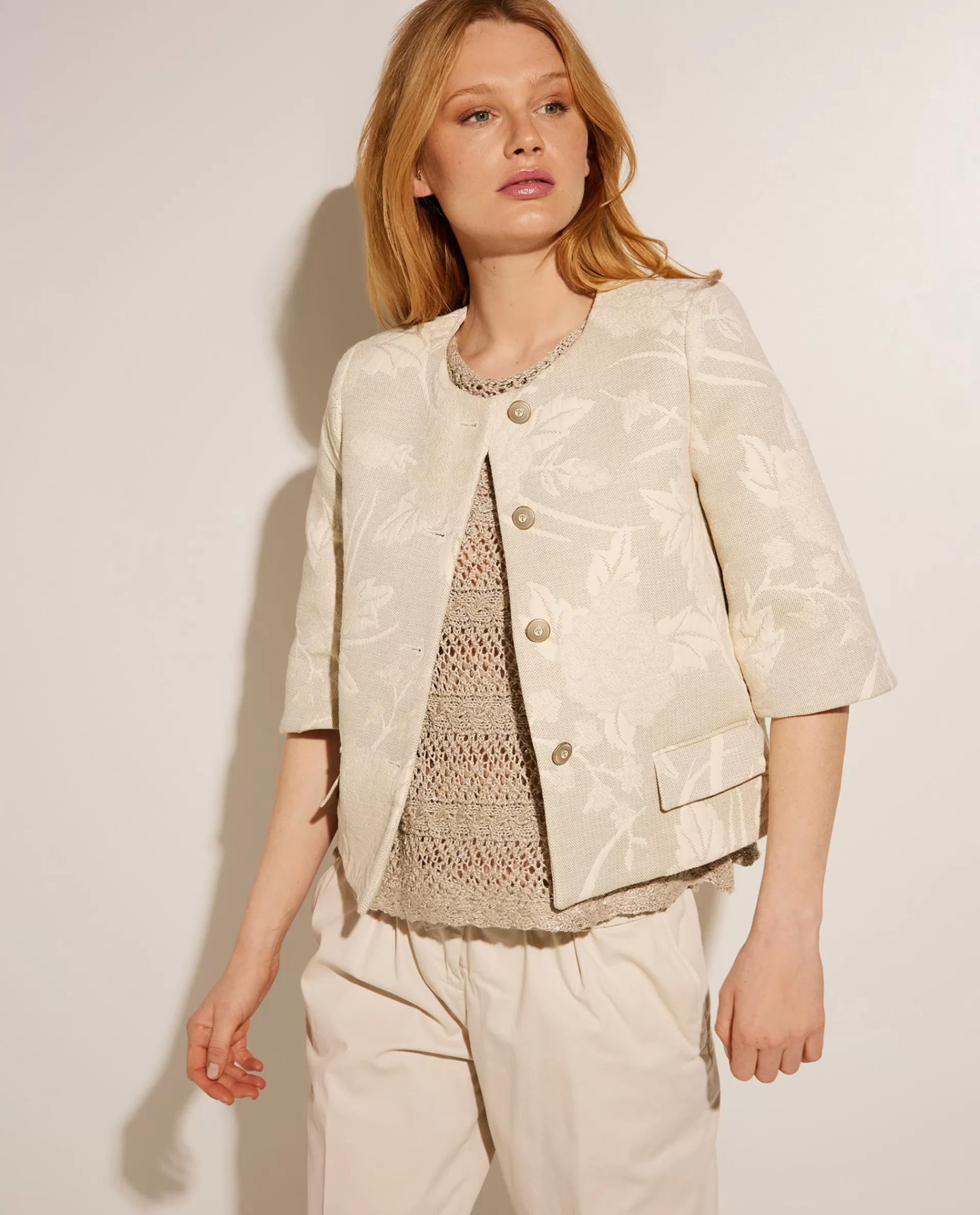 Flash Sale Ruim Vallend Katoenen Jasje Vrouwen Blazers