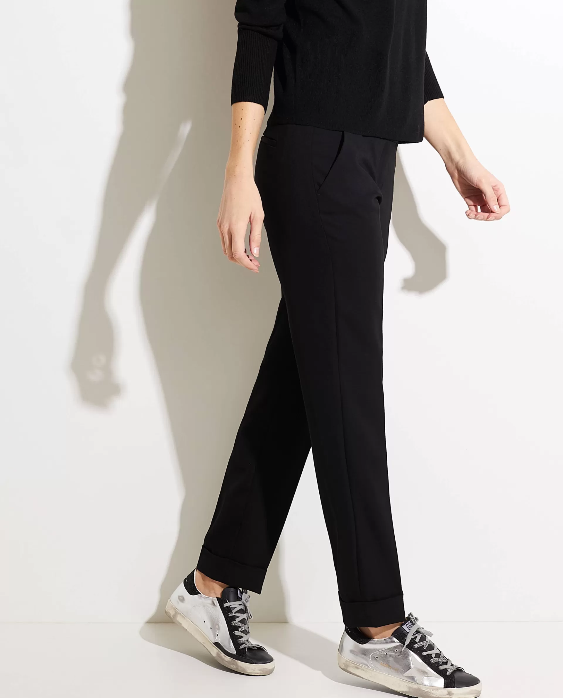 Cheap Soepele Polyester Pantalon Vrouwen Broeken