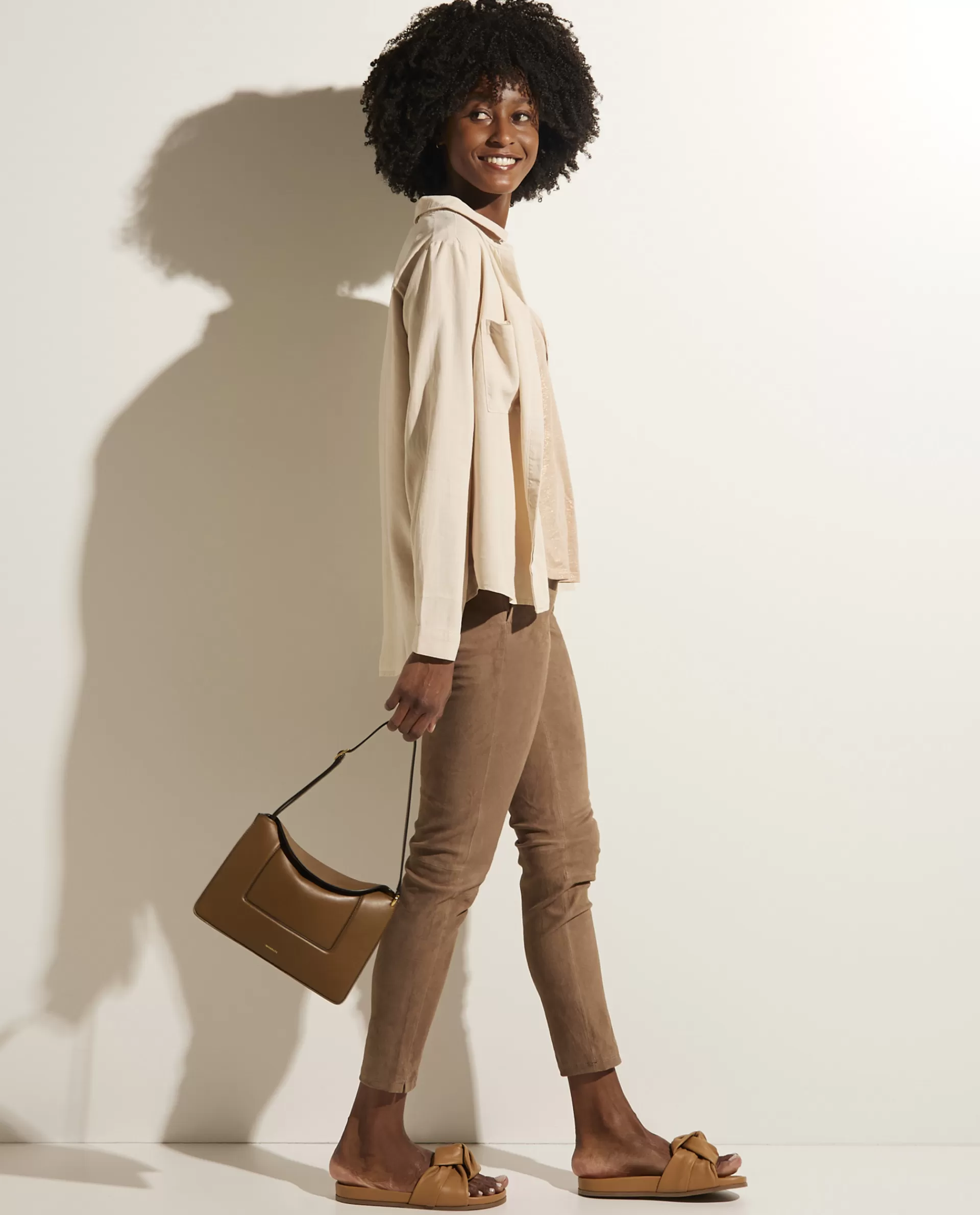 Cheap Suede Broek Vrouwen Broeken
