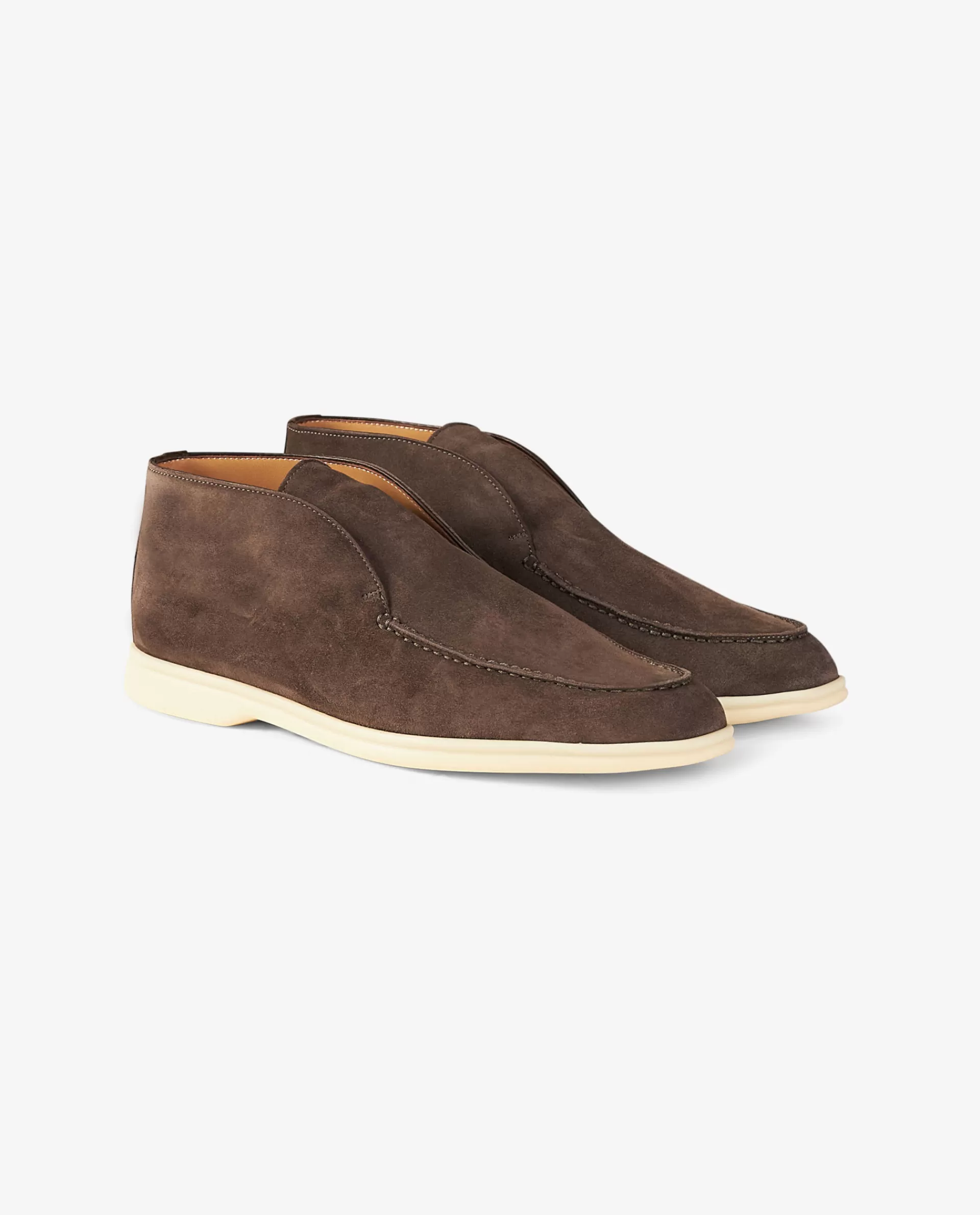 New Suede Polacchino Open Walk Mannen Schoenen