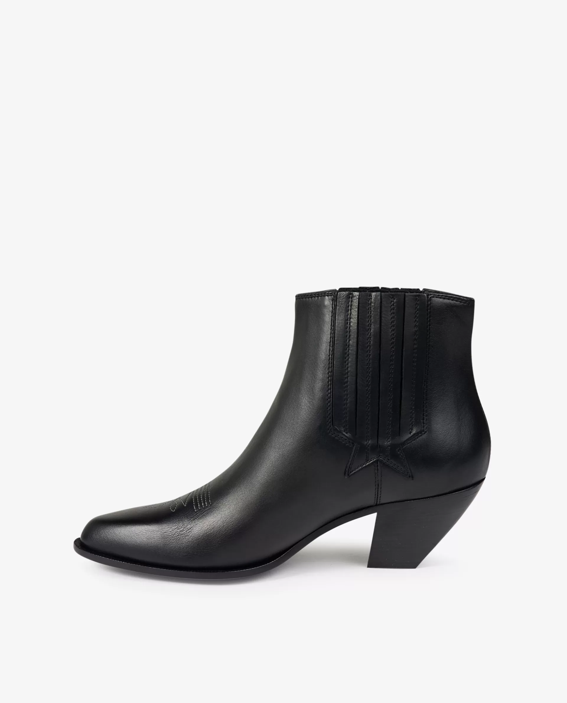 Sale Sunset Leren Enkellaarzen Vrouwen Schoenen