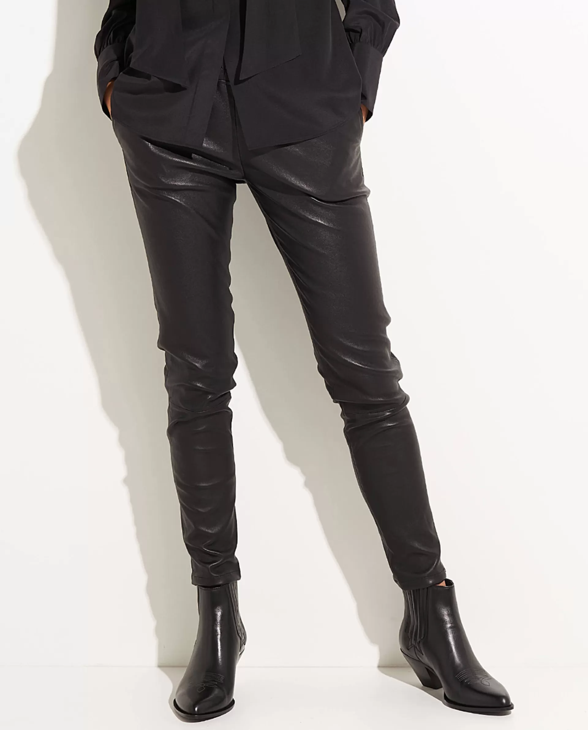 Cheap Taps Toe Lopende Leren Broek Vrouwen Broeken