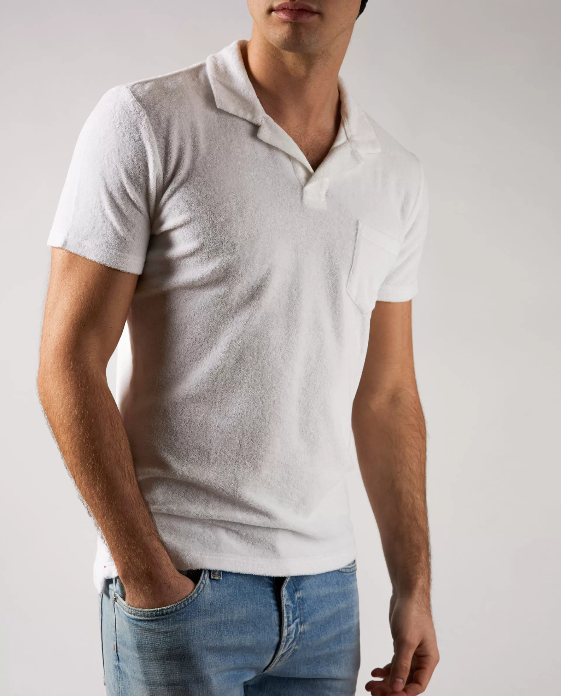 Outlet Terry Badstof Polo Mannen Polo