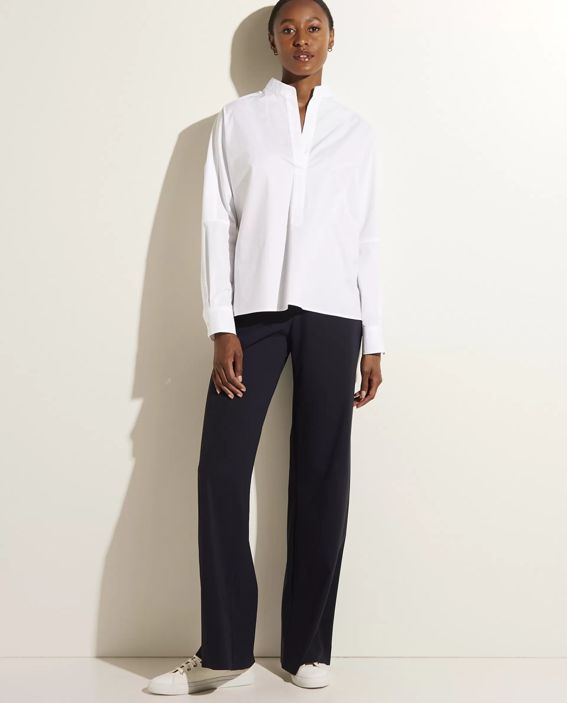 Cheap Wijde Broek Met Stretch Vrouwen Broeken