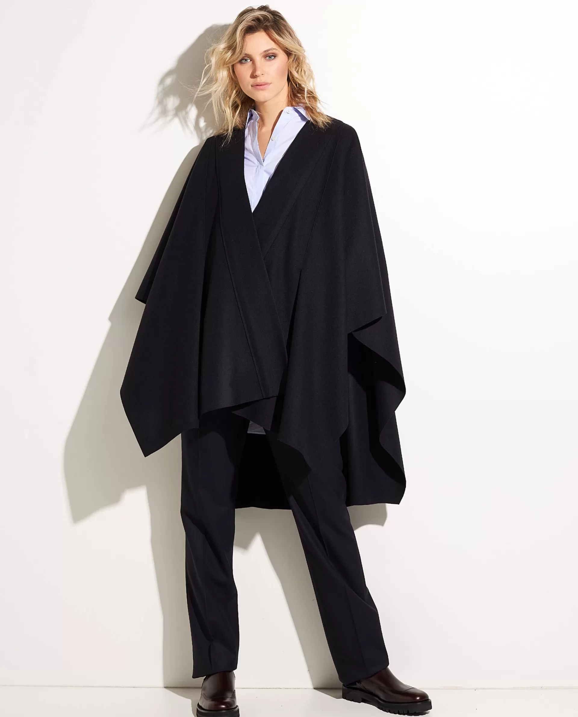 Discount Wollen Cape Vrouwen Jassen