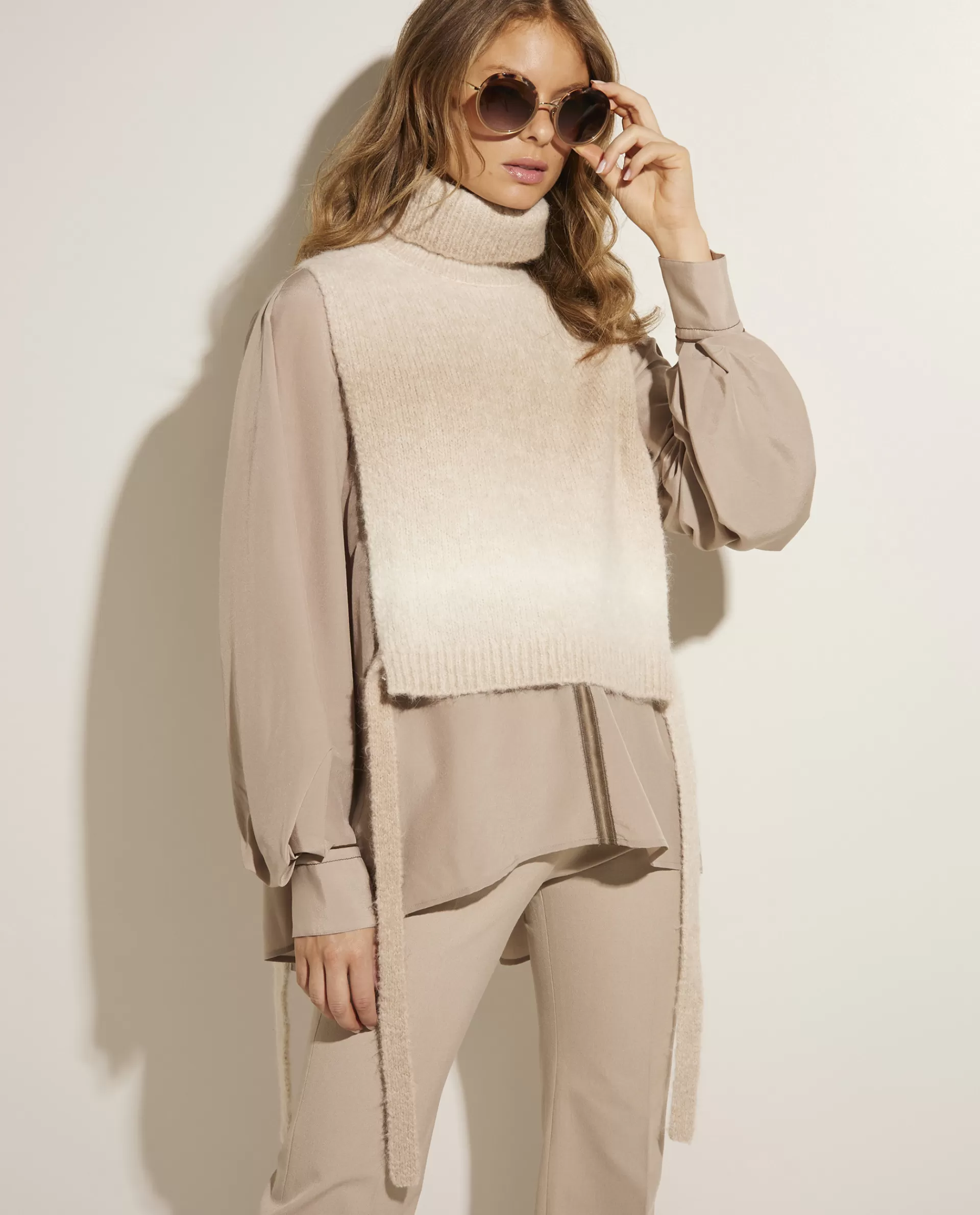Online Wollen Spencer Vrouwen Knitwear