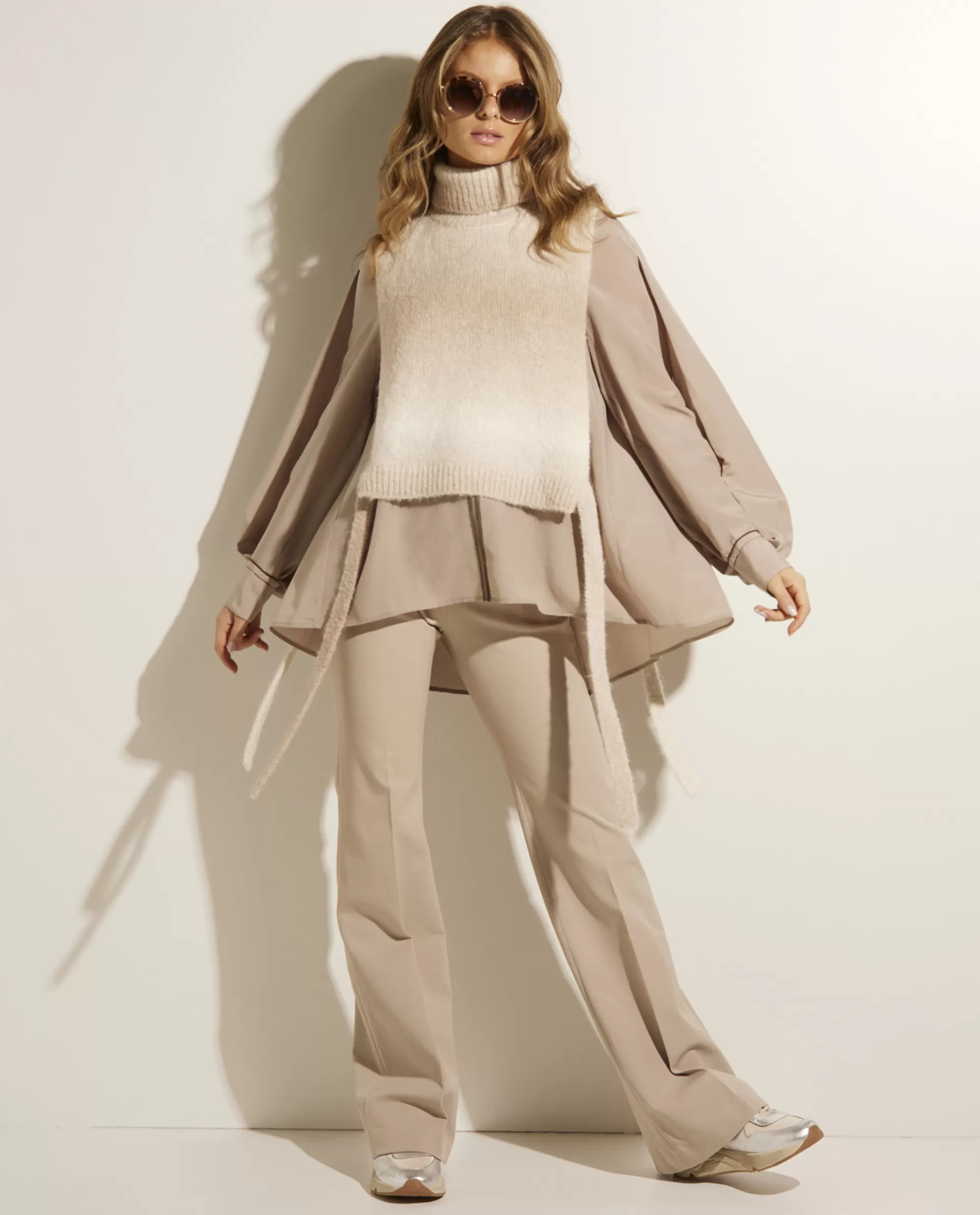 Online Wollen Spencer Vrouwen Knitwear