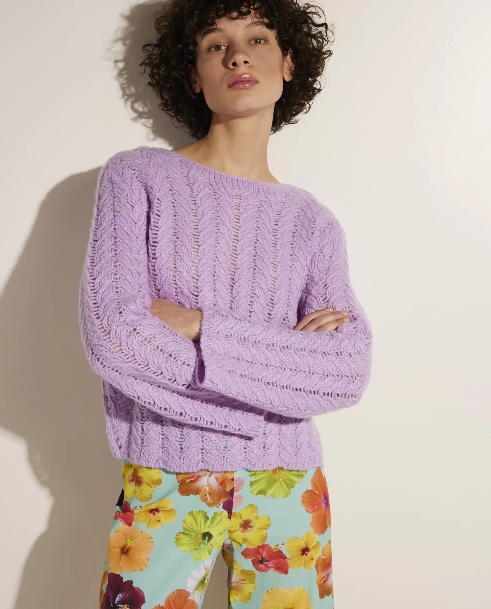 Hot Wol-Zijde Mix Trui Vrouwen Sweaters