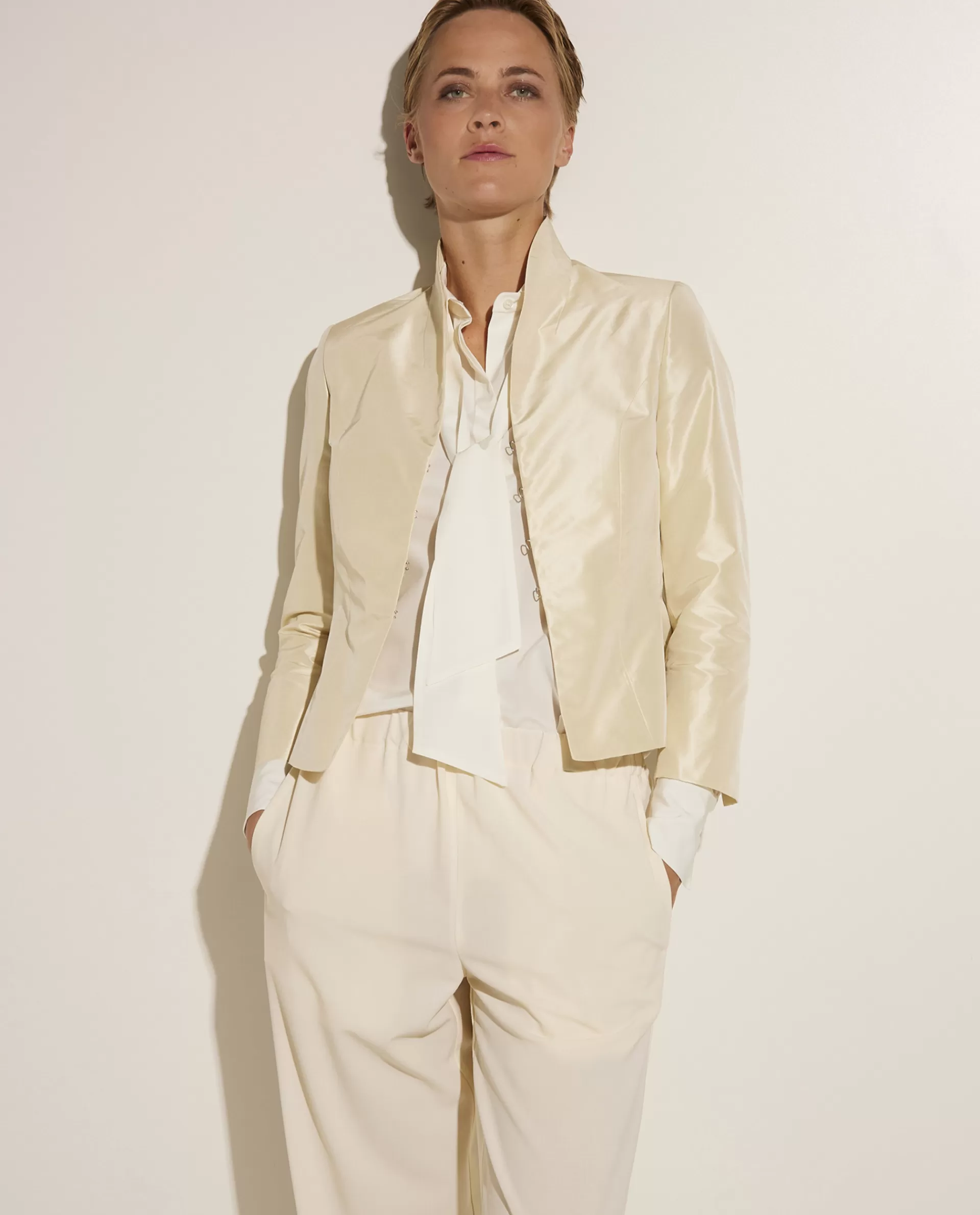 Sale Zijden Blazer Vrouwen Blazers
